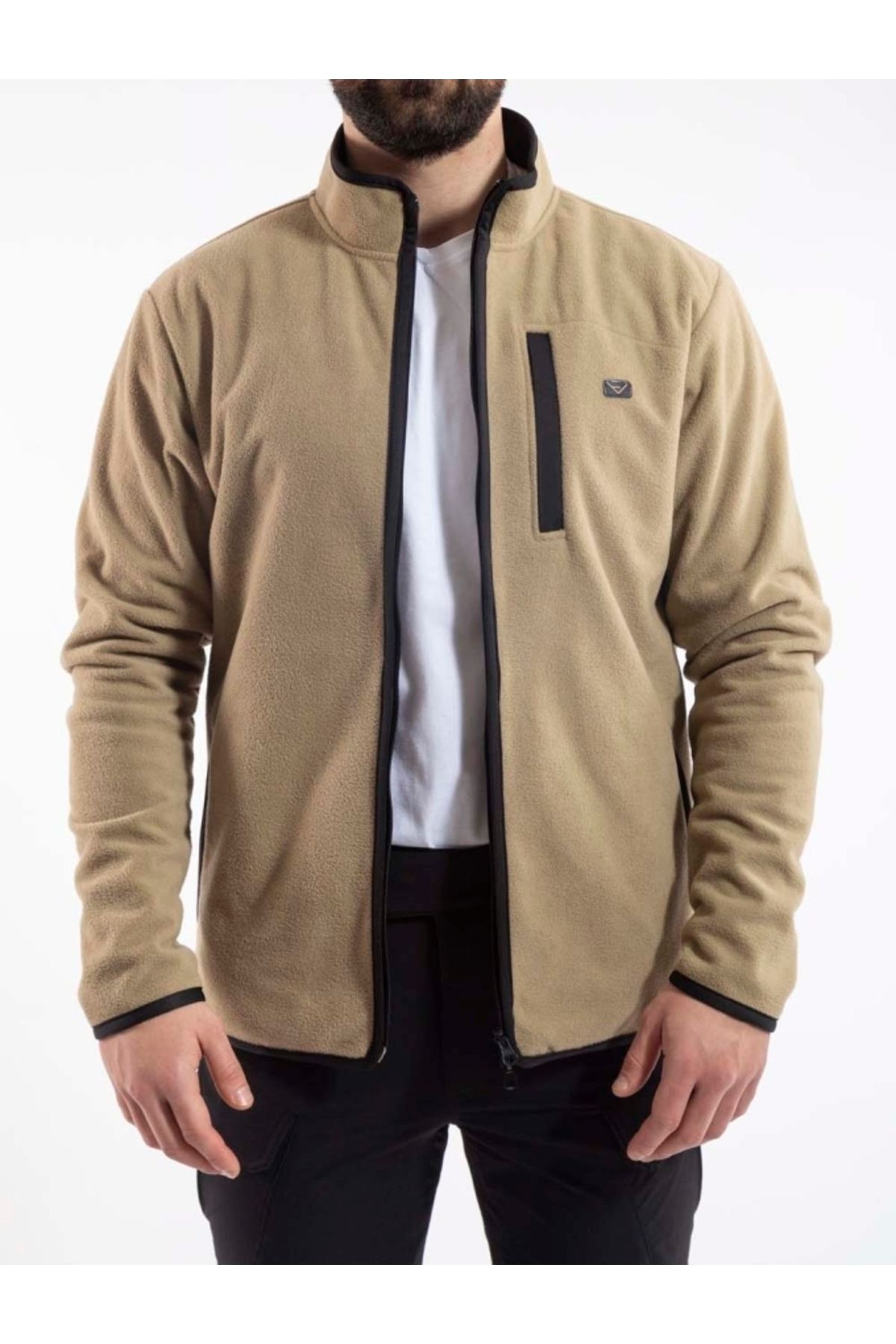 VAV WEAR Hanorac Tactic Pentru Exterior, Impermeabil Pentru Bărbați, Din Lână, Fără Pene Poltac03 Masculin - 2XL