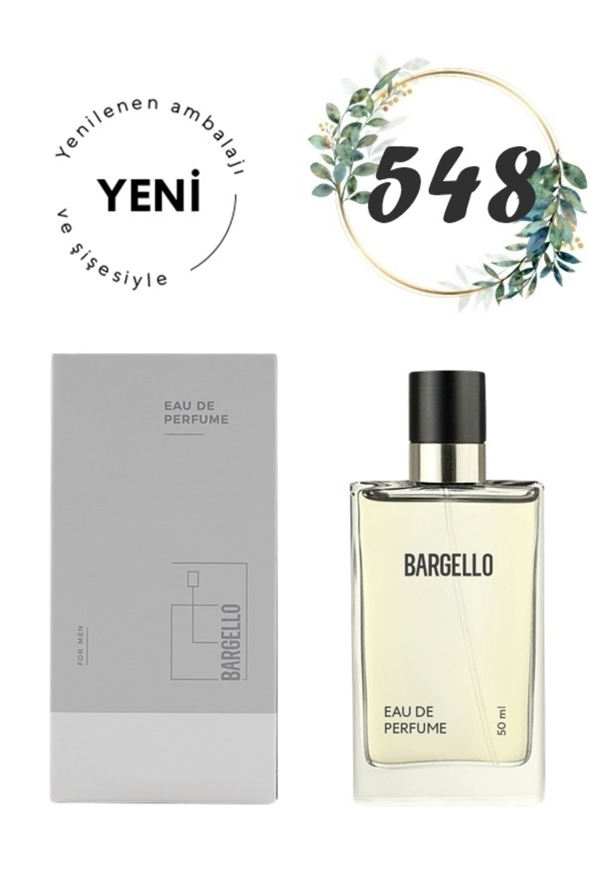 عطر مردانه 548 Woody 50 ml Edp Bargello