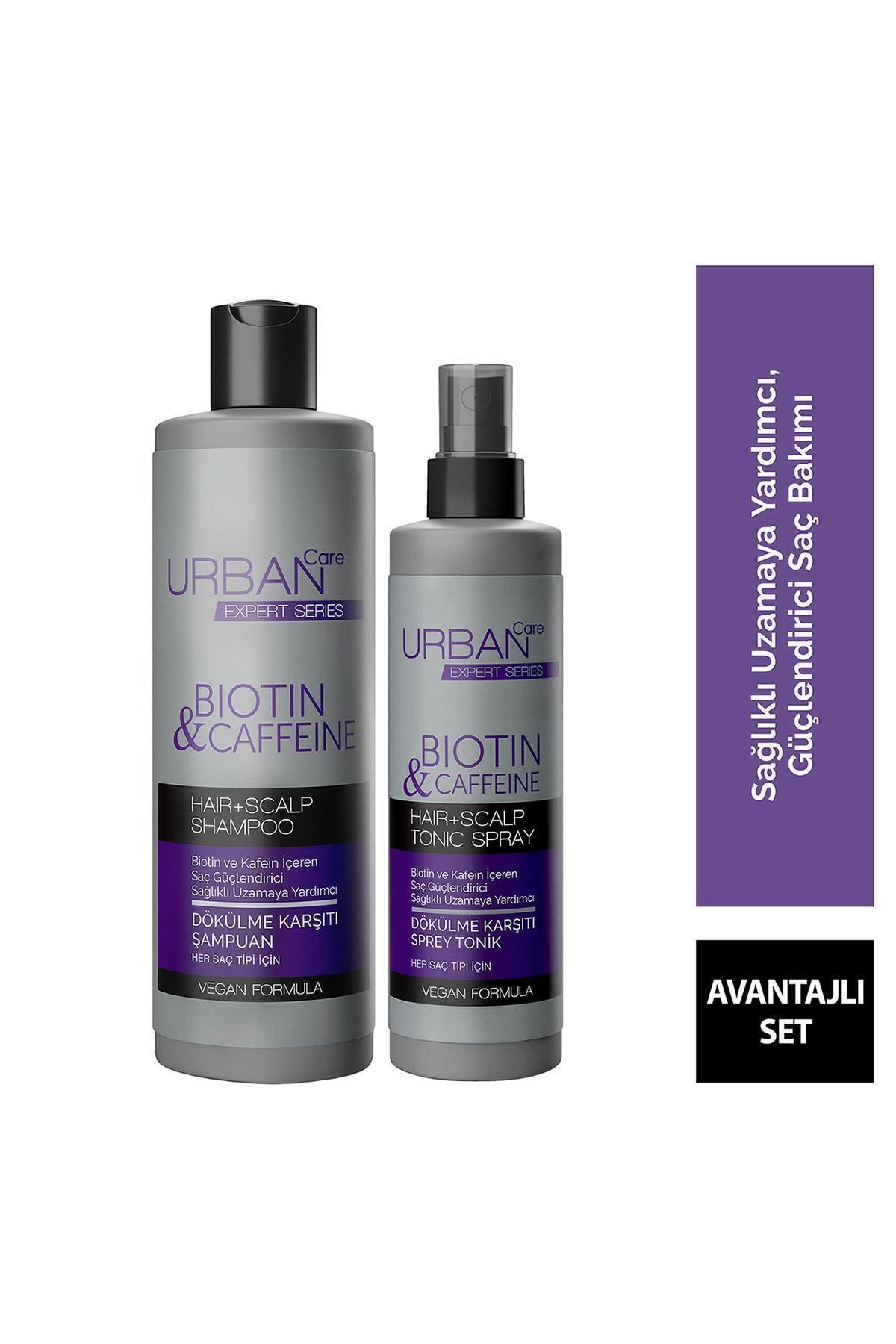 Urban Care شامپو ضد ریزش Expert Biotin and Caffeine TONIC VISTER EXTENSION برای همه انواع موها