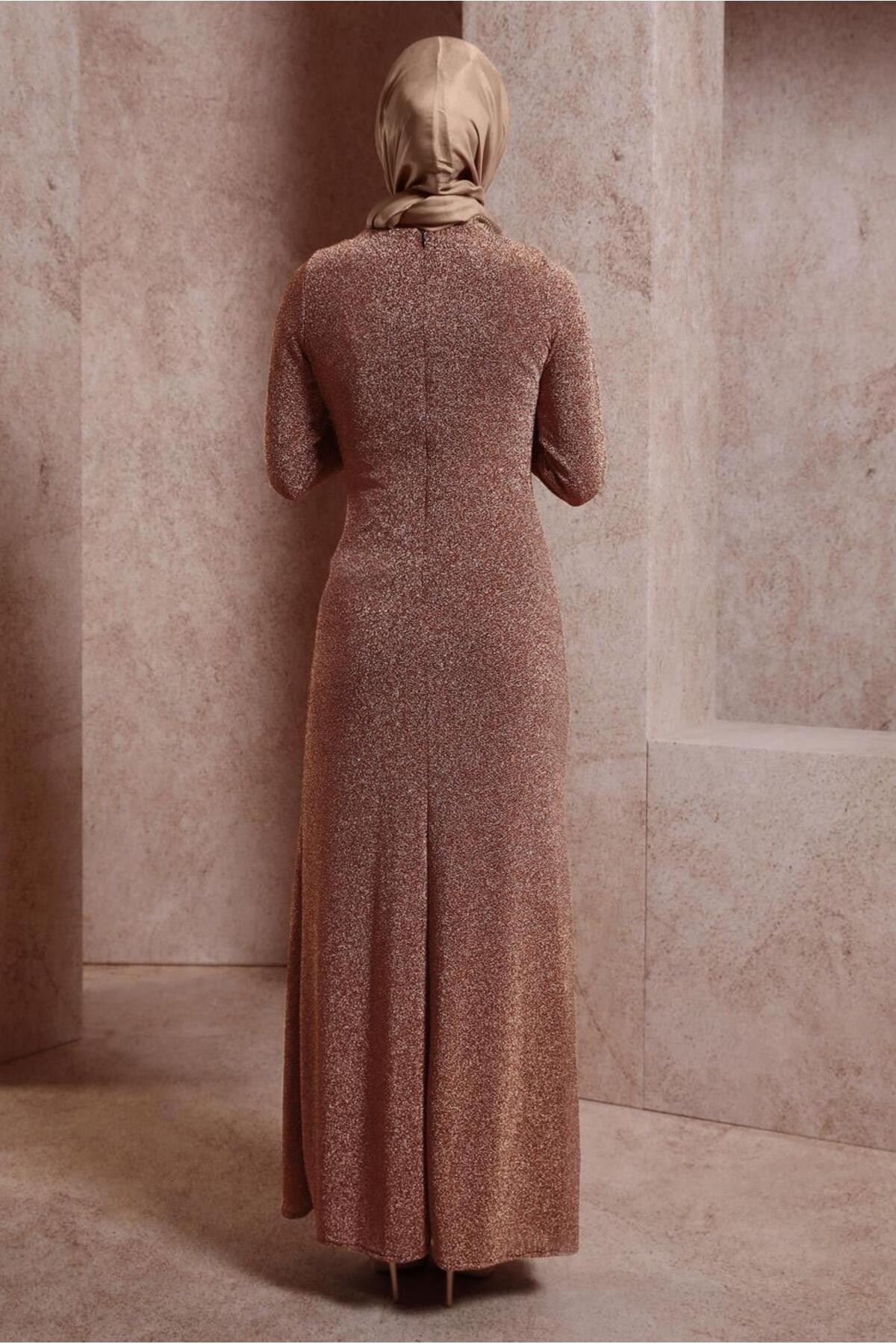 مانتو ابایا زنانه آلوینا | 24YABL0050414 Alvina - Image 3