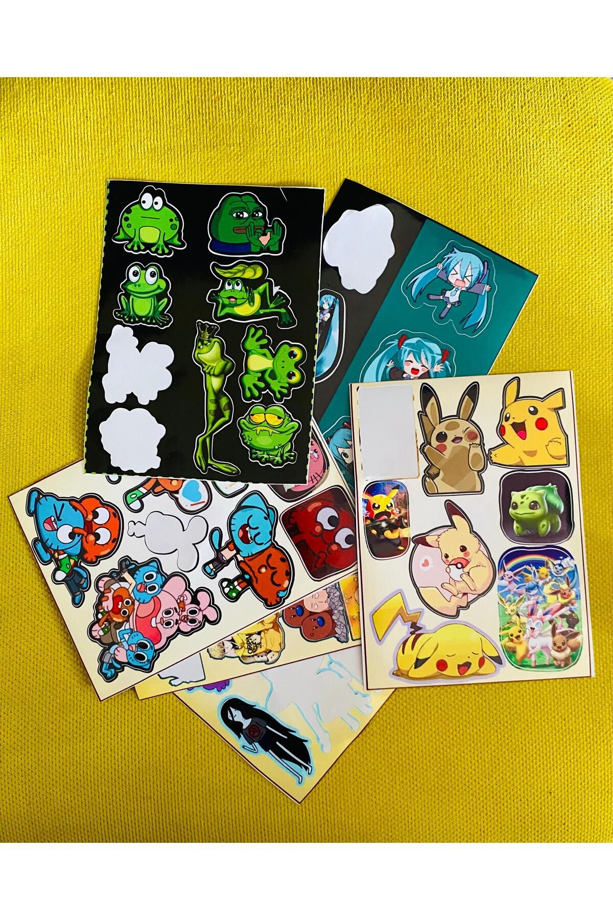 icase-Gumball Sticker and Computer Notebook - Activity Set 96 3