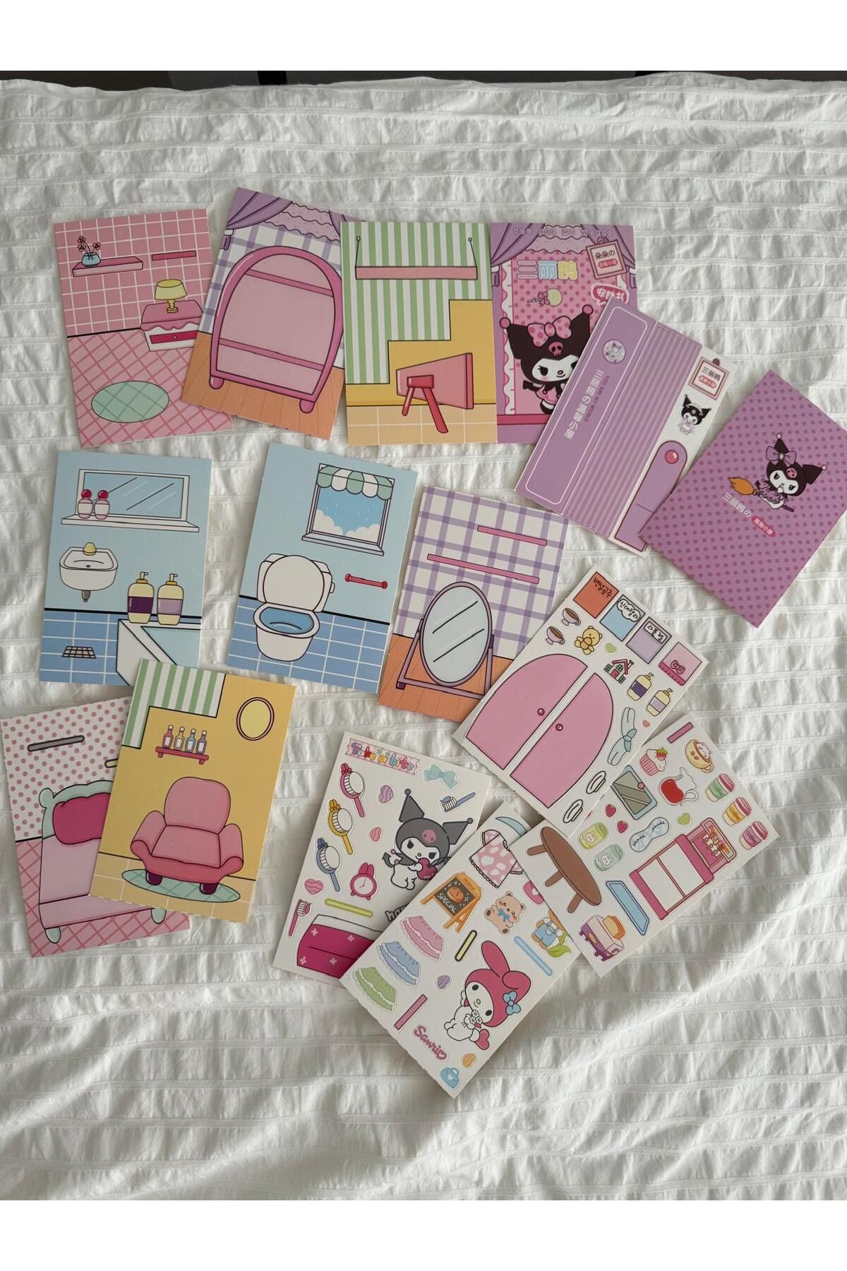 Planet Butik-Kuromi World DIY 3D Model Notebook DIY 3