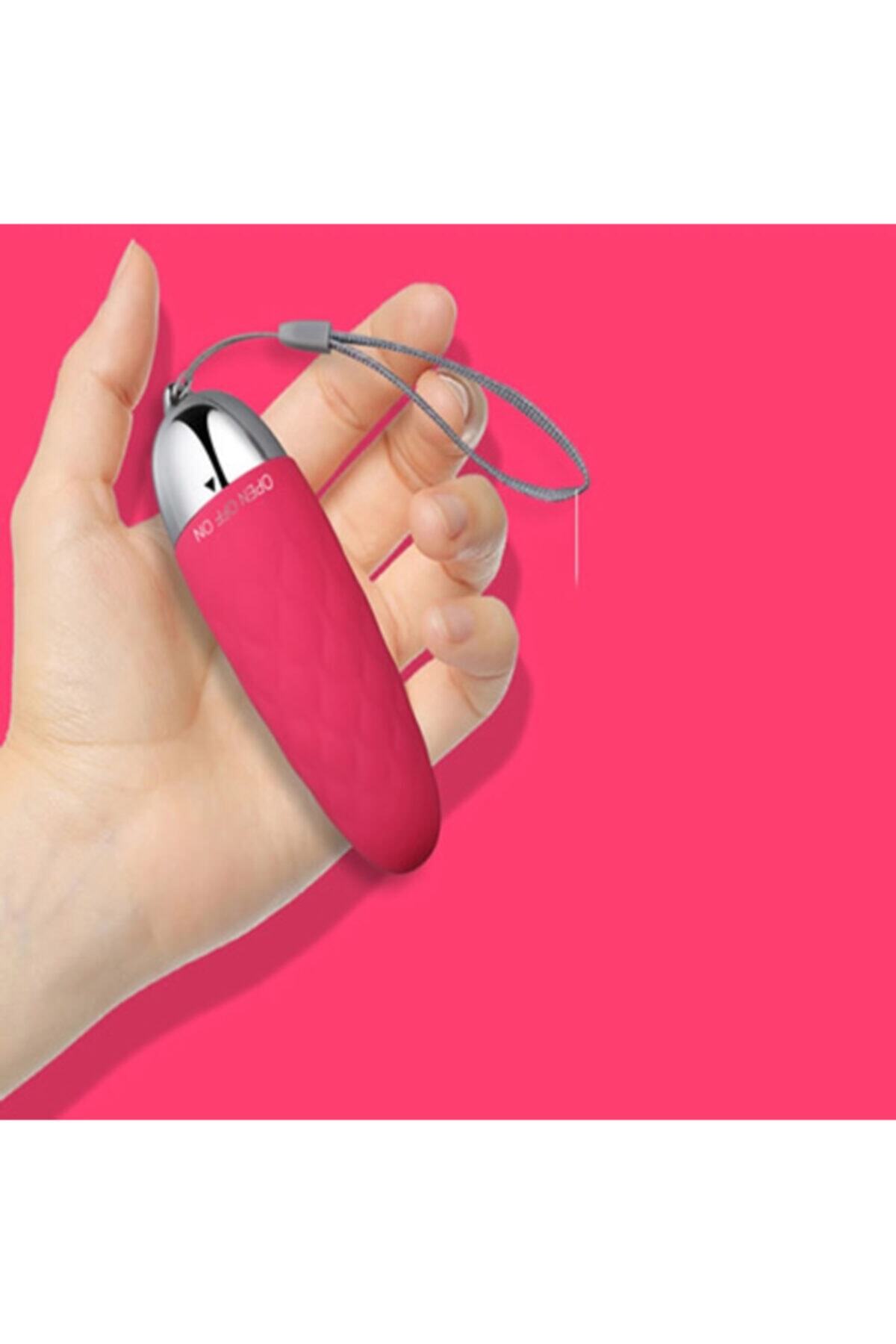 Süper Glade Titreşimli Özel Mastürbatör Pembe Yumurta Vibratör 2