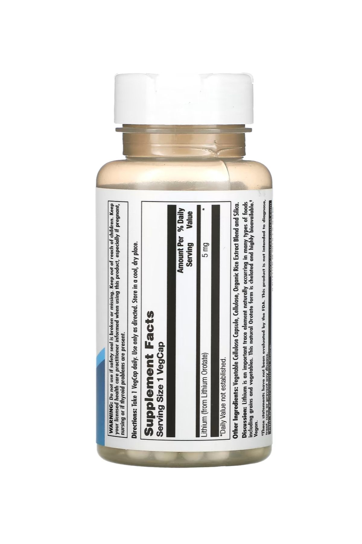 KAL-Lithium Orotate - Brain and Nervous System Supported Lithium 2