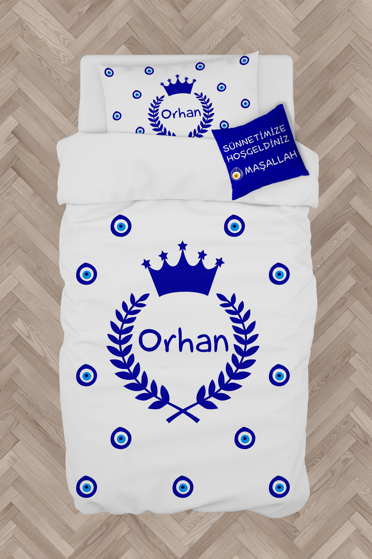 Name Printable Circumcision Duvet Cover Set "pillow case with gift"Msl-4042