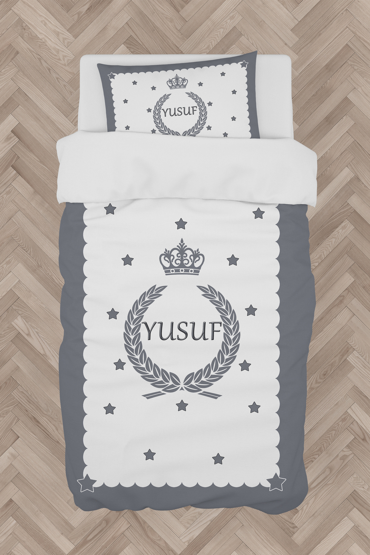 Named Duvet Cover SetMSLİNT-4027