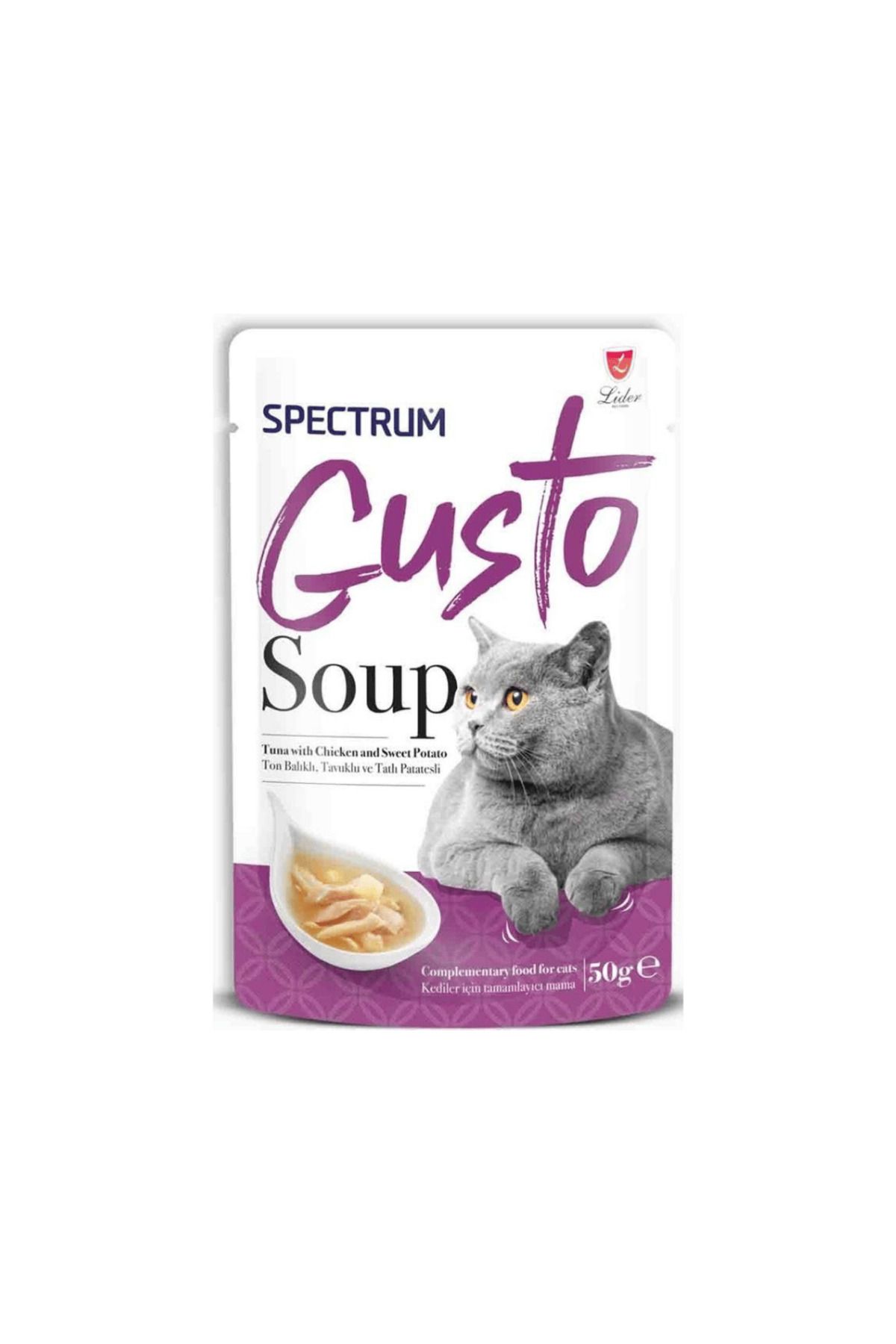 Gusto Karışık Kedi Çorbası 50 gr - 10 Adet - 4