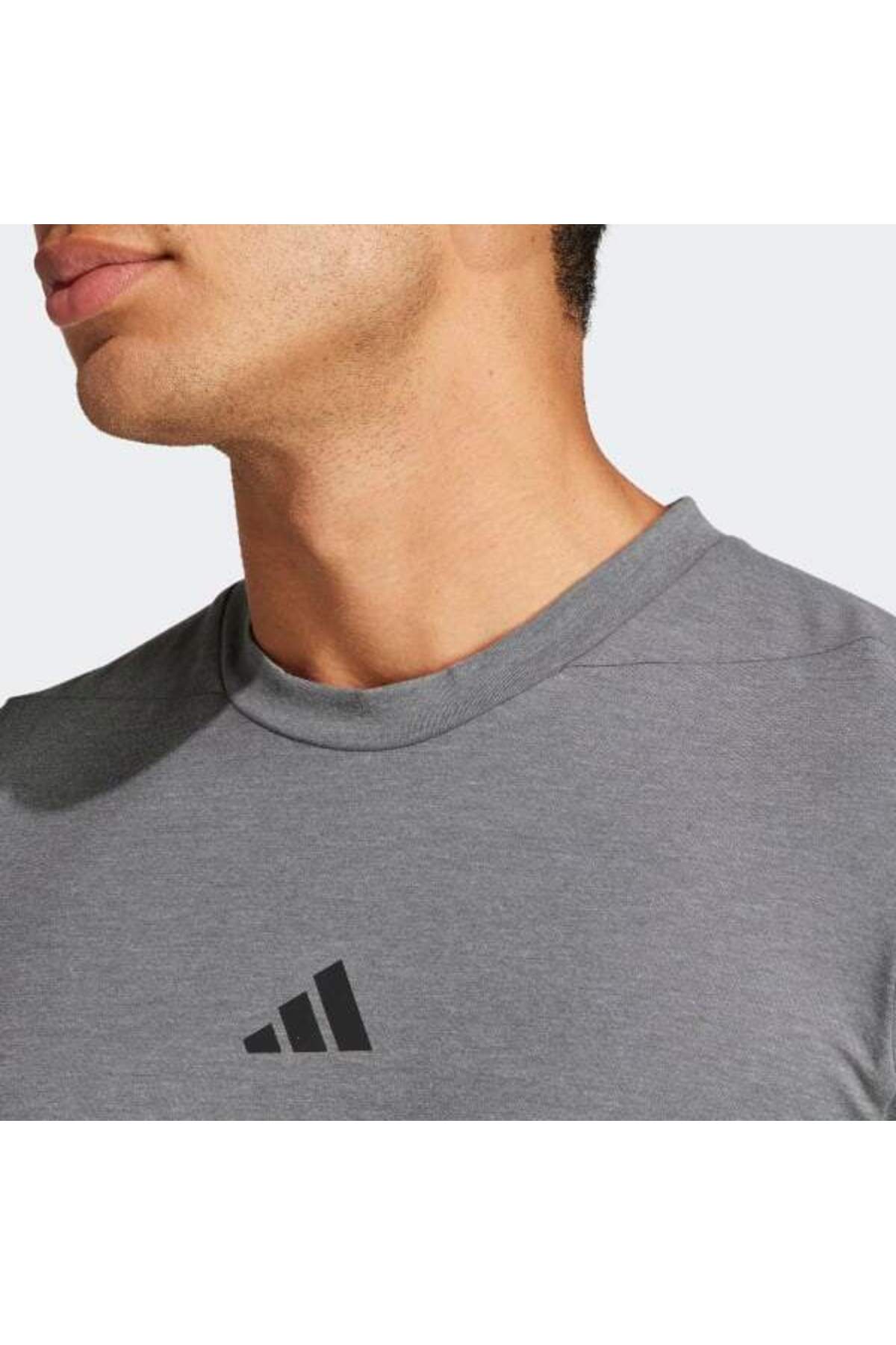 طراحی شده برای تمرین تیشرت یقه گرد مردانه adidas آدیداس اورجینال - تصویر 4
