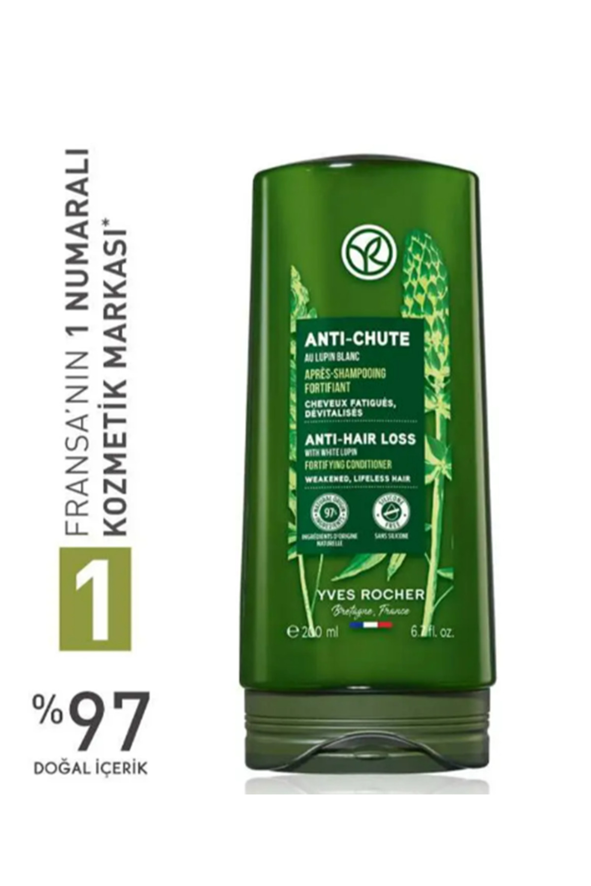 Prebiotic Conditioner - Against Hair Loss / White Lupine and Agave 200ml