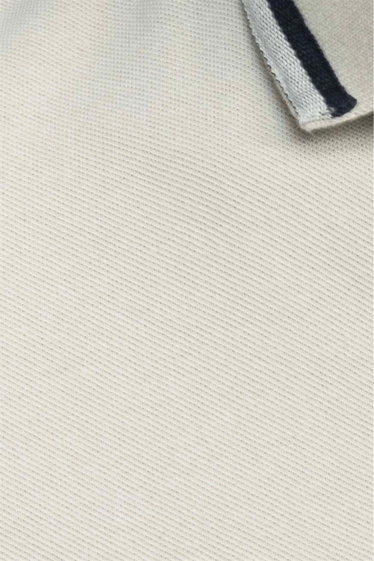 Tudors-Tricou pentru bărbați, slim fit, 100% bumbac, cu nasturi ascunși, bej, cu guler polo 5