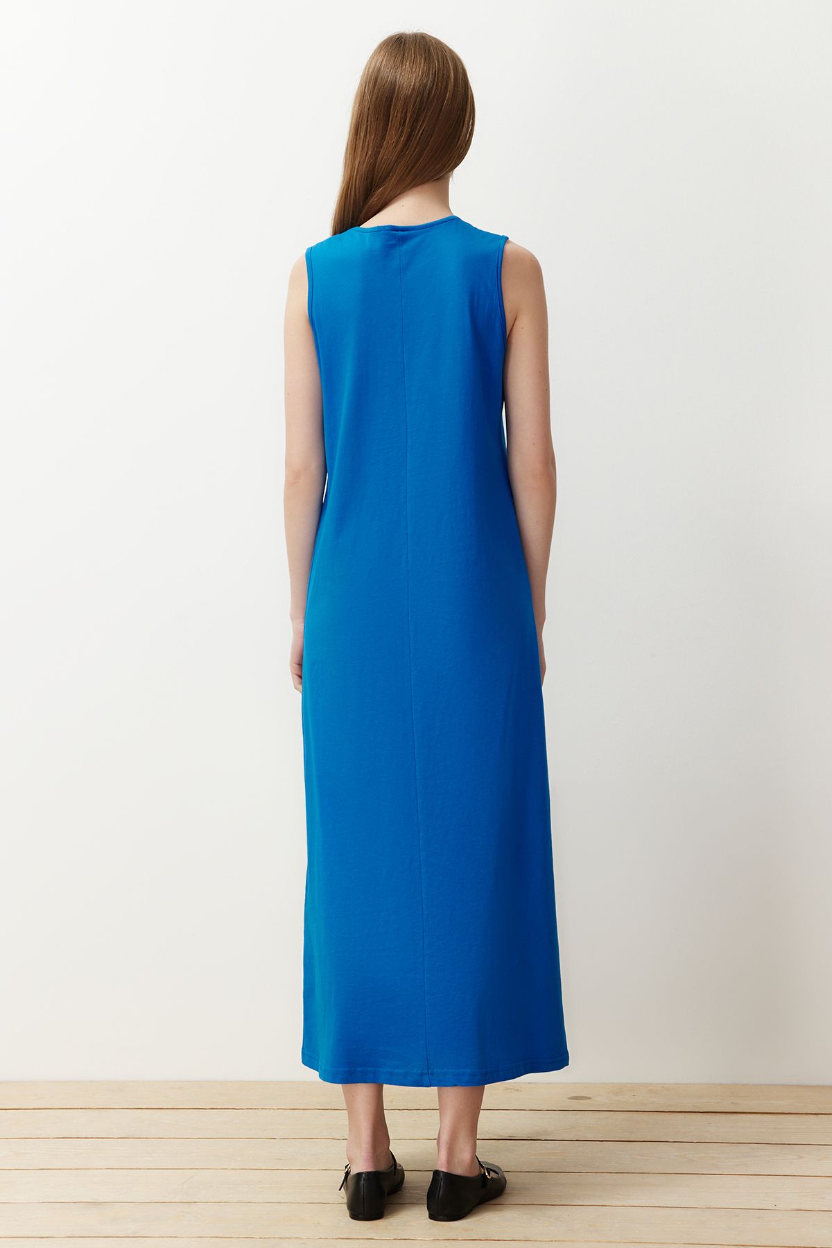 Trendyol Modest-Saks ärmelloses langes Futter-Unterkleid TCTSS21UK0034 6