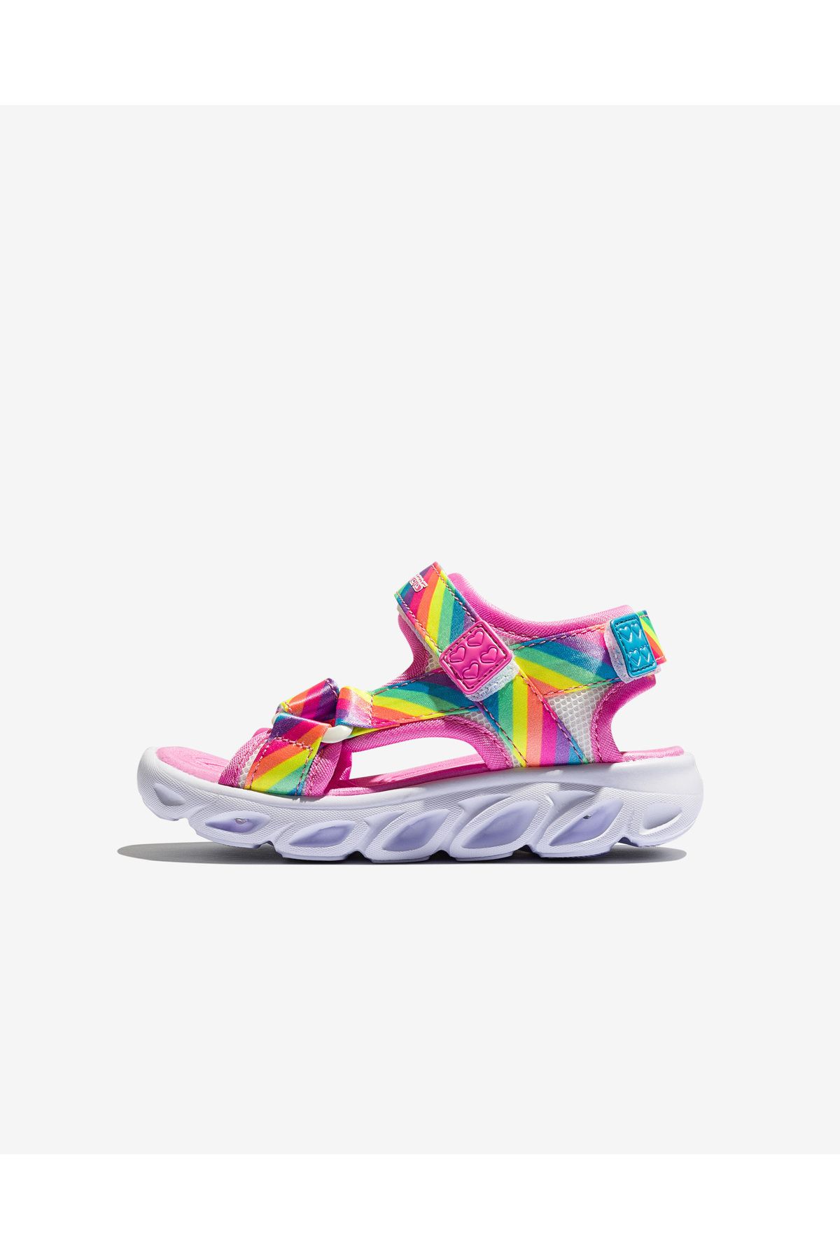 Skechers Hypno Spash Lights Little Girl Sandals Light Multi Color 20218N MLT