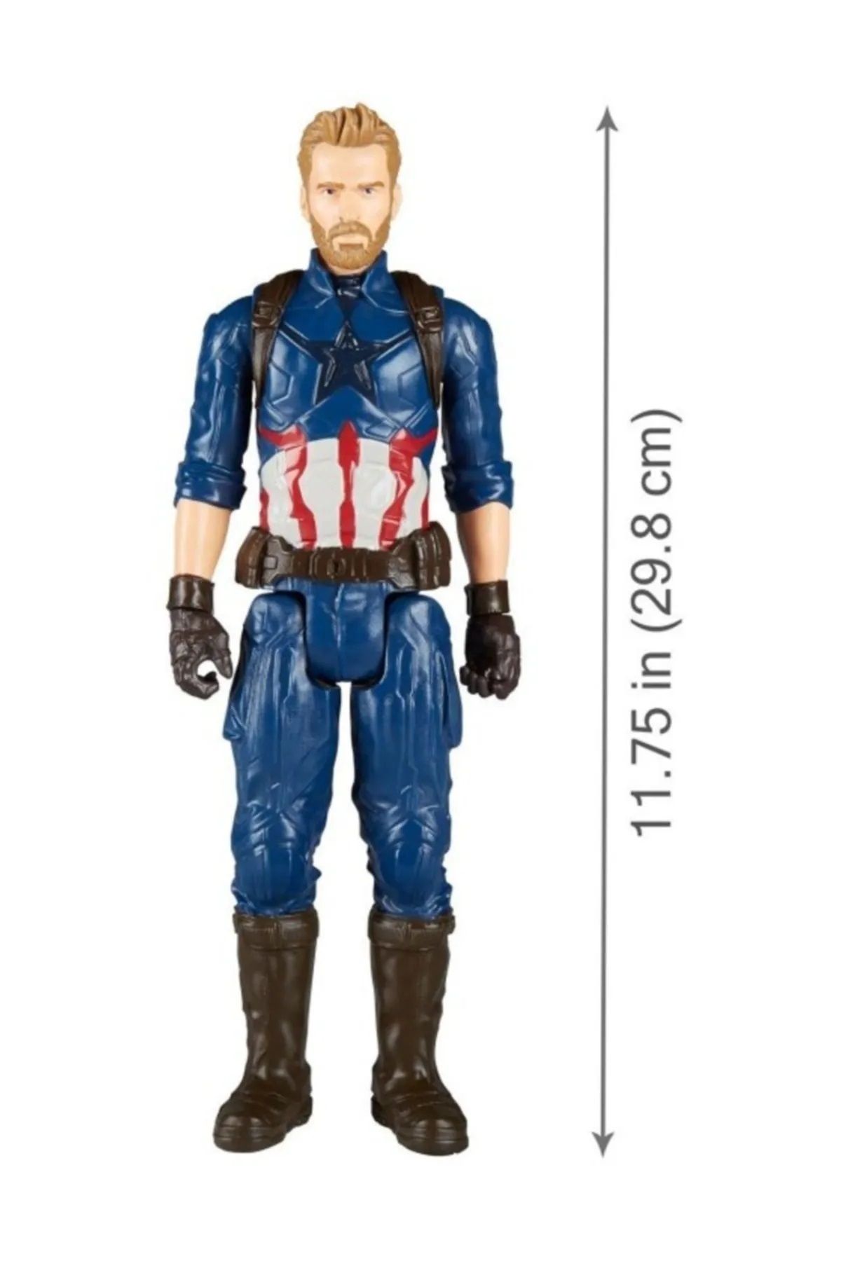 Brother Toys-Toy Captain America Titan Hero Series Figure Avengers Captain America 30 Cm 4