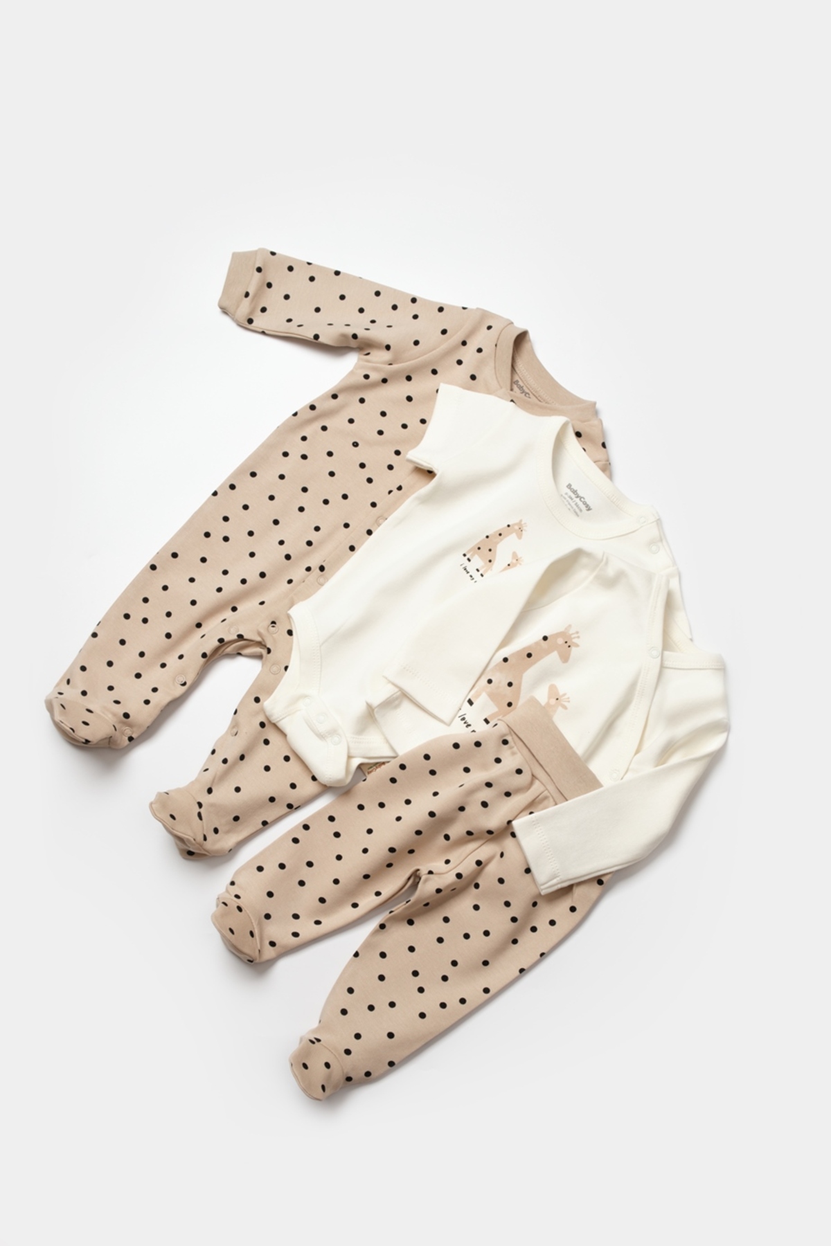 ست نوزادی پسرانه – دخترانه اکرو BabyCosy Organic Wear | enbacsy5112 اورجینال - تصویر 5