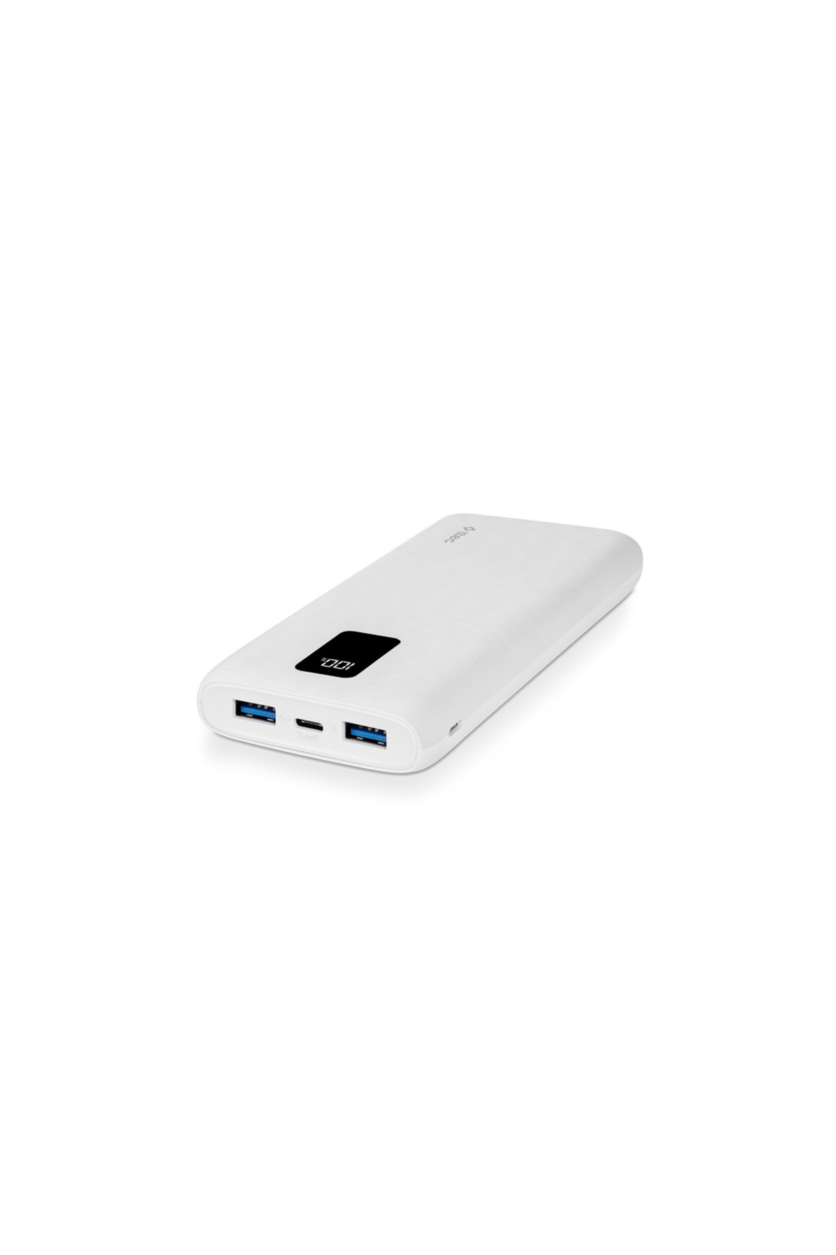 Ttec PowerSlim Trio LCD 10.000mAh PD 22,5W Dahili Kablolu Taşınabilir Şarj Aleti / Powerbank