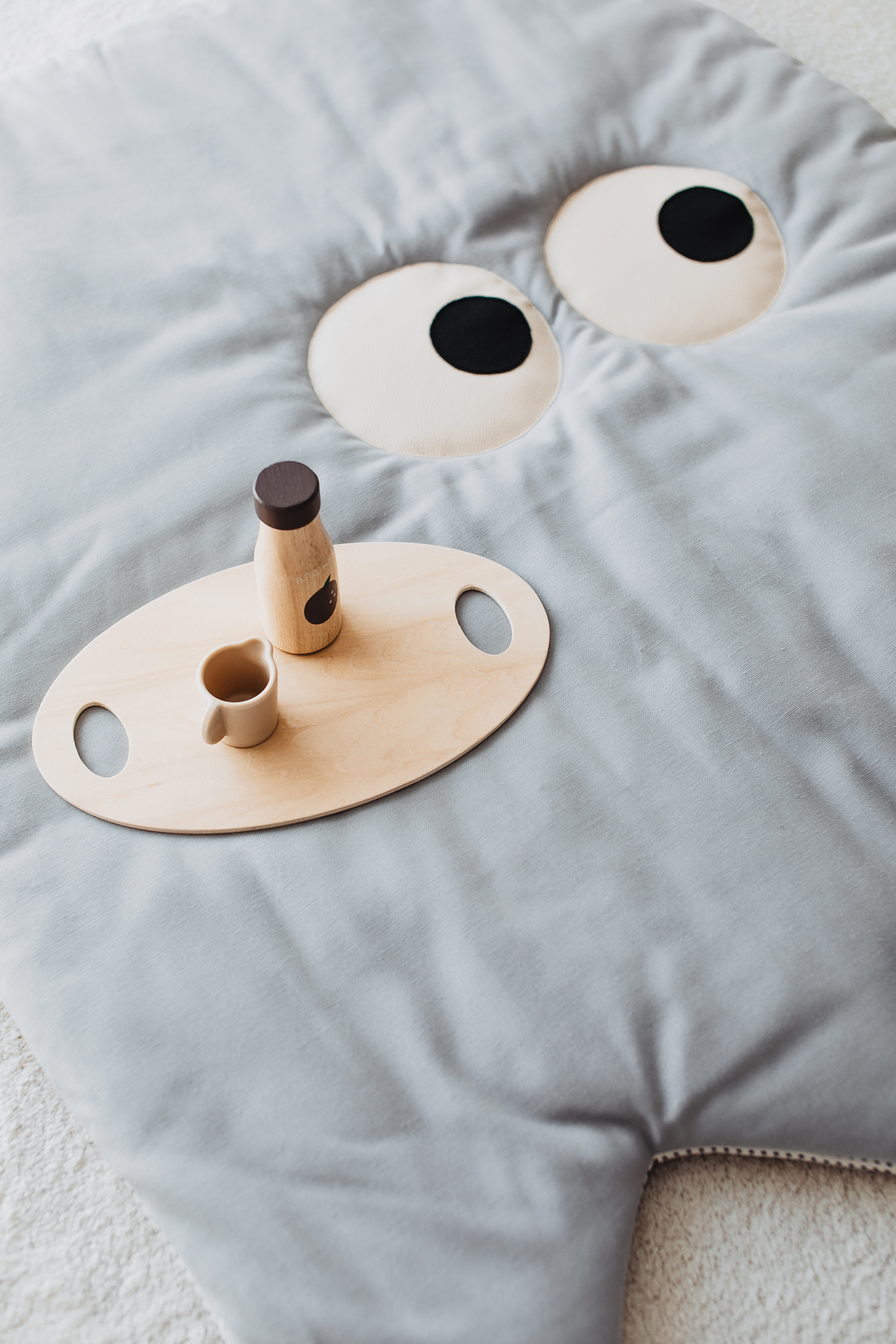 DERY BABY Oyun Halısı Oyun Matı- GREY (100-85)cm fotoğrafı 6 (önizleme)