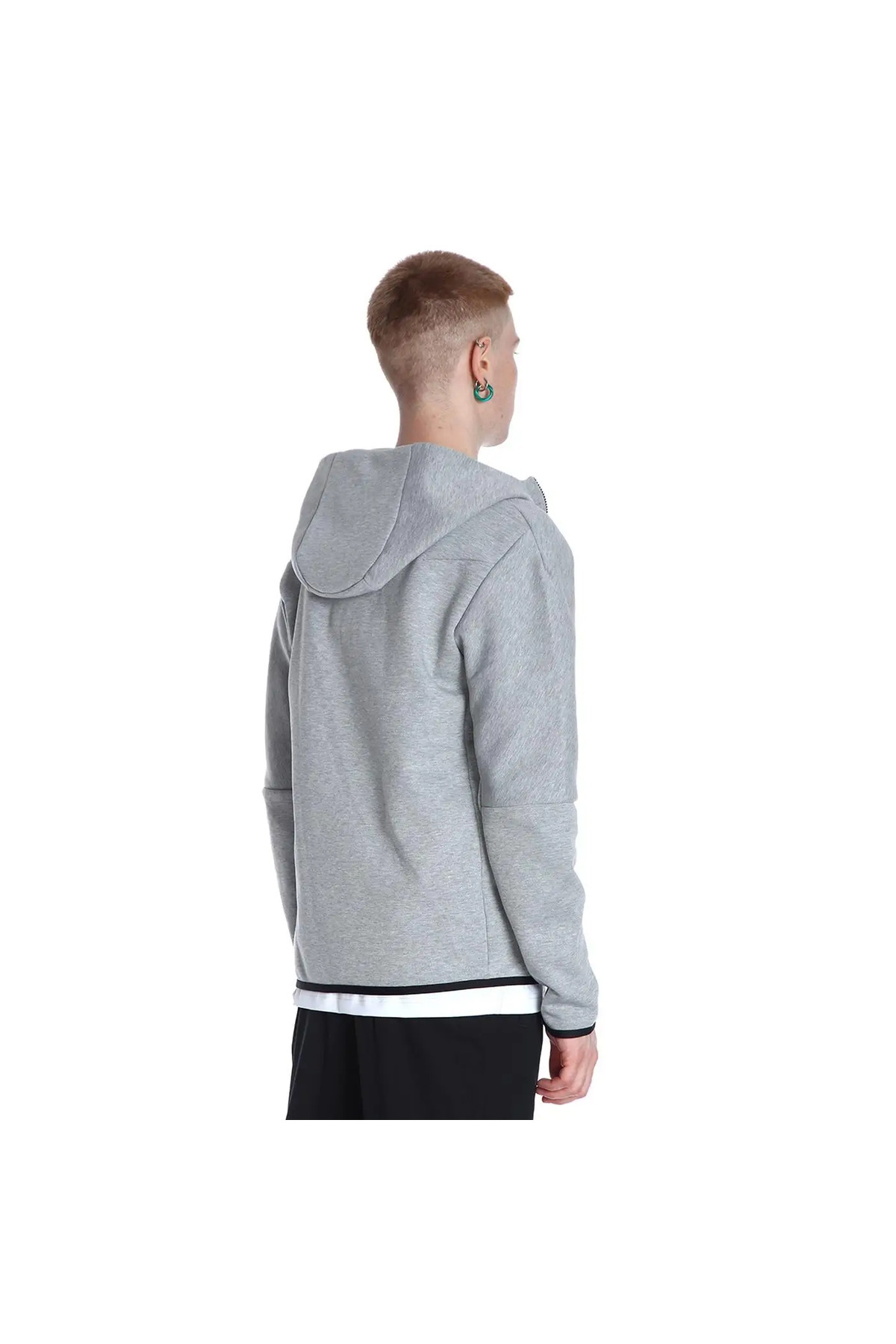 سویشرت اسپرت نایکی مردانه پلی استر خاکستری اسپرت  Regular/رگولار    Regular/رگولار اسپرت | Nike TYC66F7778CBA22520 KH - تصویر 8