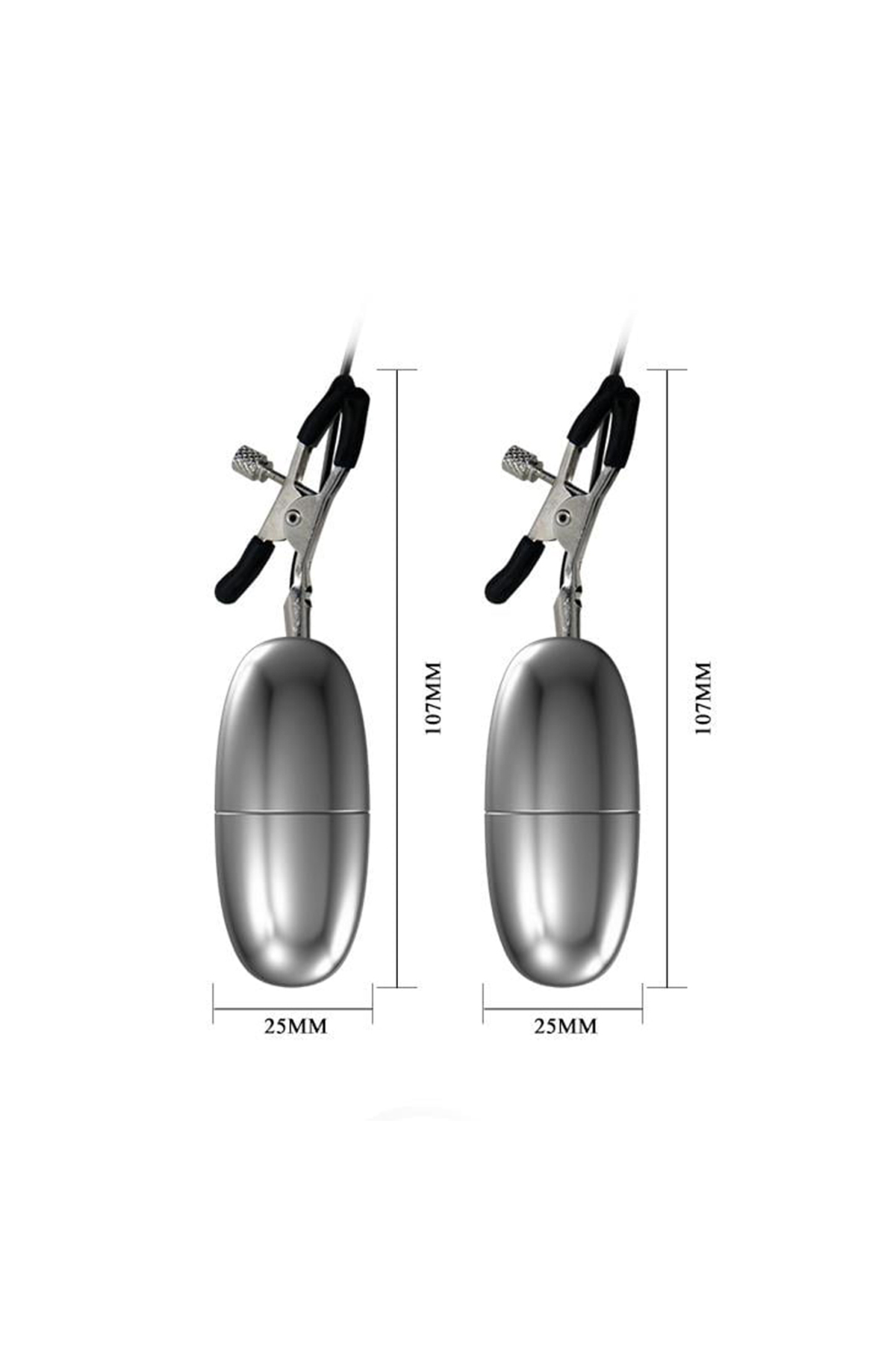Flirt - Titreşim Mandallı Göğüs Uyarıcı 4
