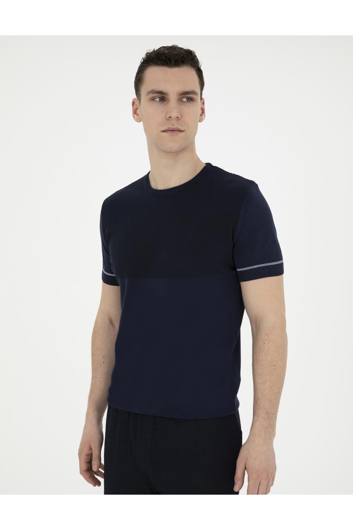 پلیور مردانه راسته آستین کوتاه | پیر کاردین Pierre Cardin G021SZ0TK.000.1848609.VR033 - تصویر 3