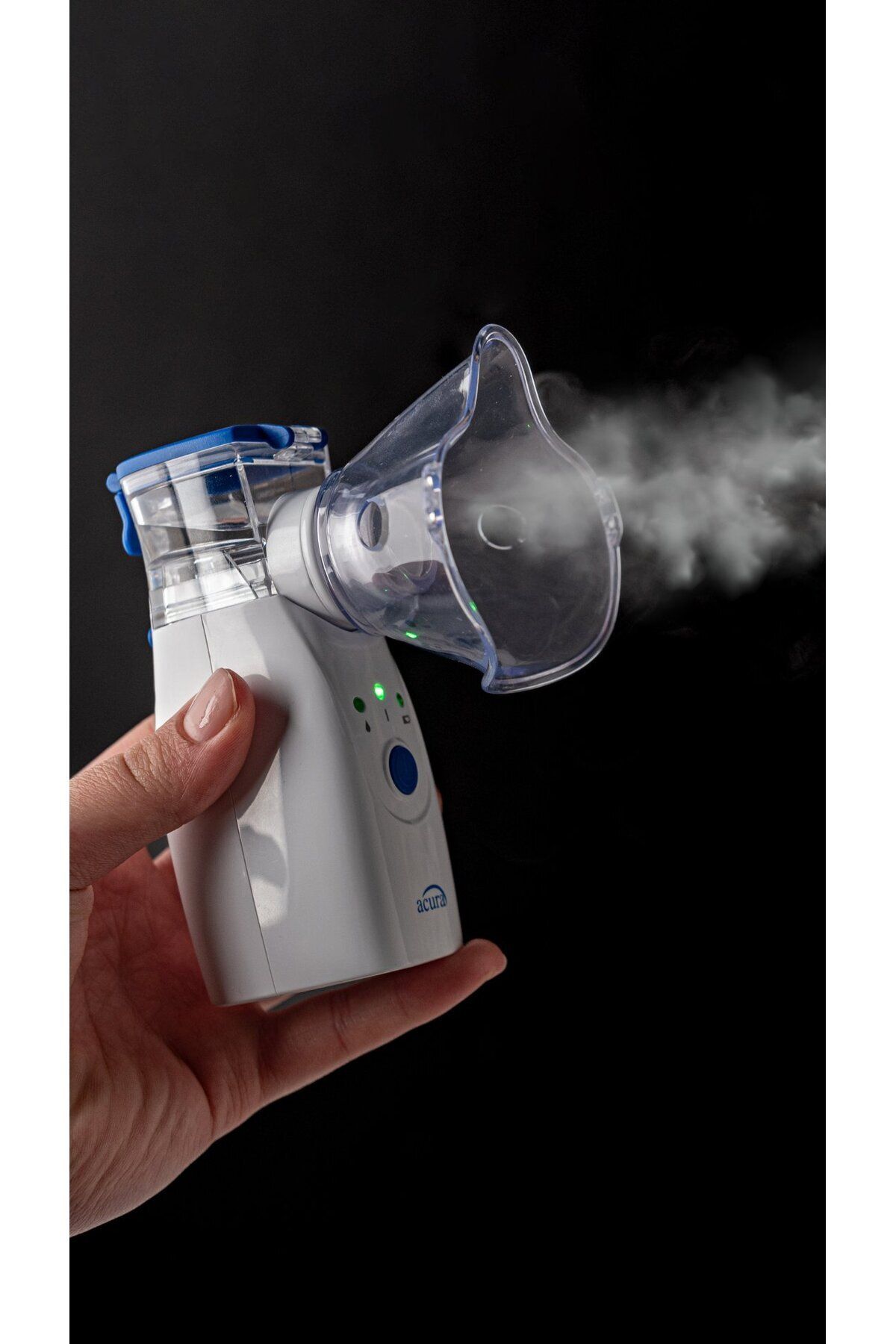 MEDITERIAN AC-4030 Şarjlı Mesh Nebulizatör Maske ve Ağızlık Hediyeli