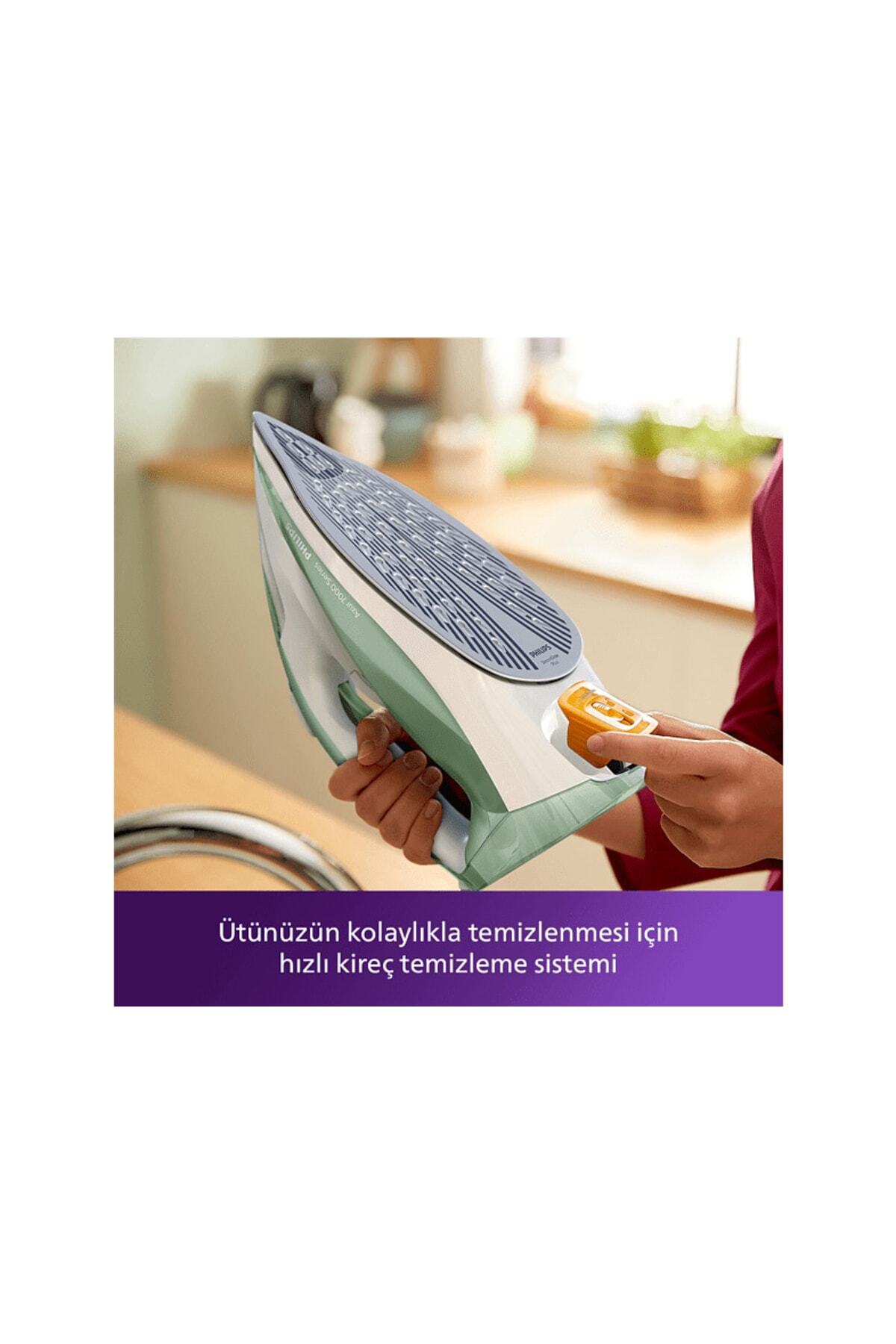 Dst7012/70 7000 Serisi Buharlı Ütü Çöl Yeşili Gri 4