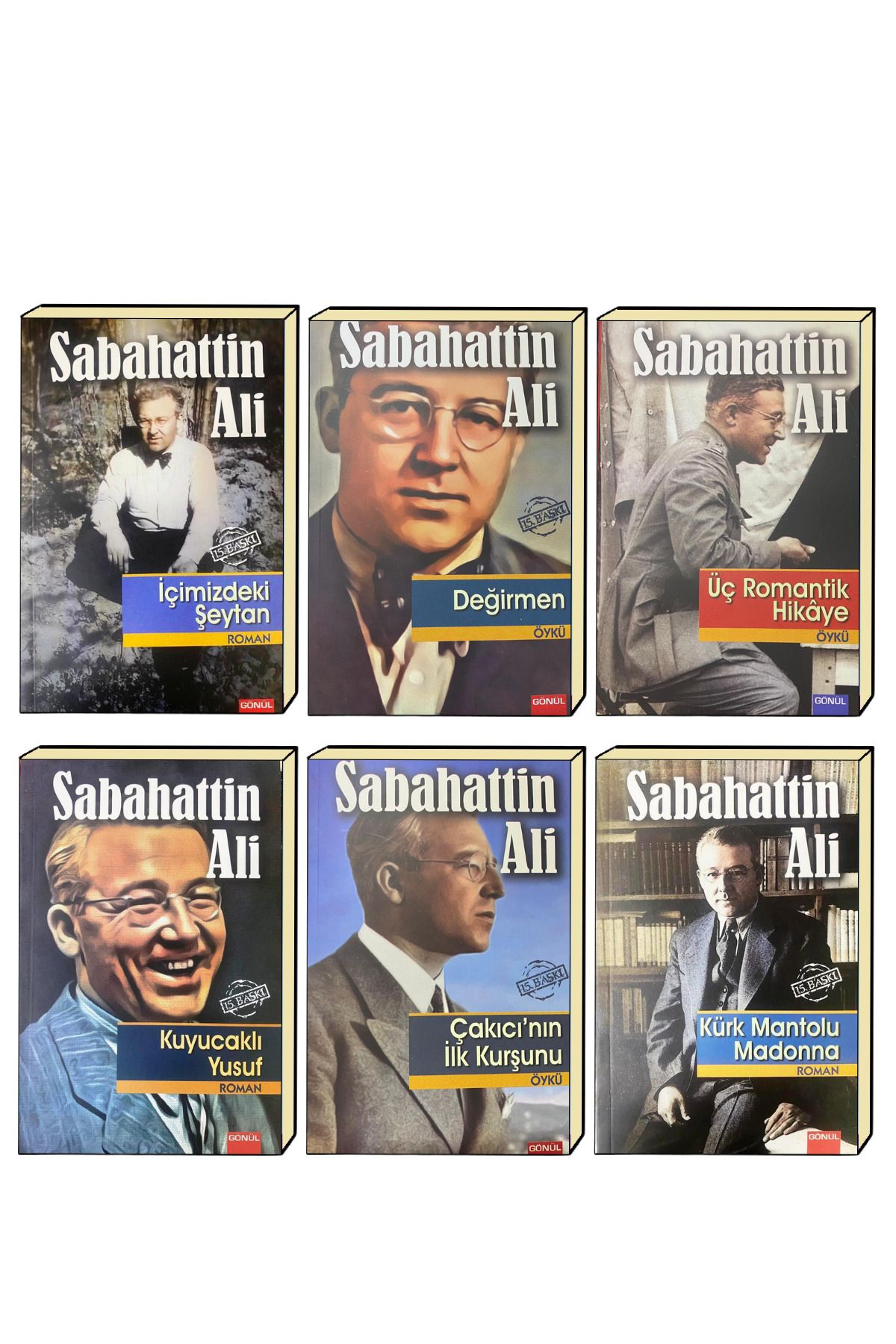 GÖNÜL PUBLISHING Gönül Sabahattin Ali Set 6 книг KDTSK