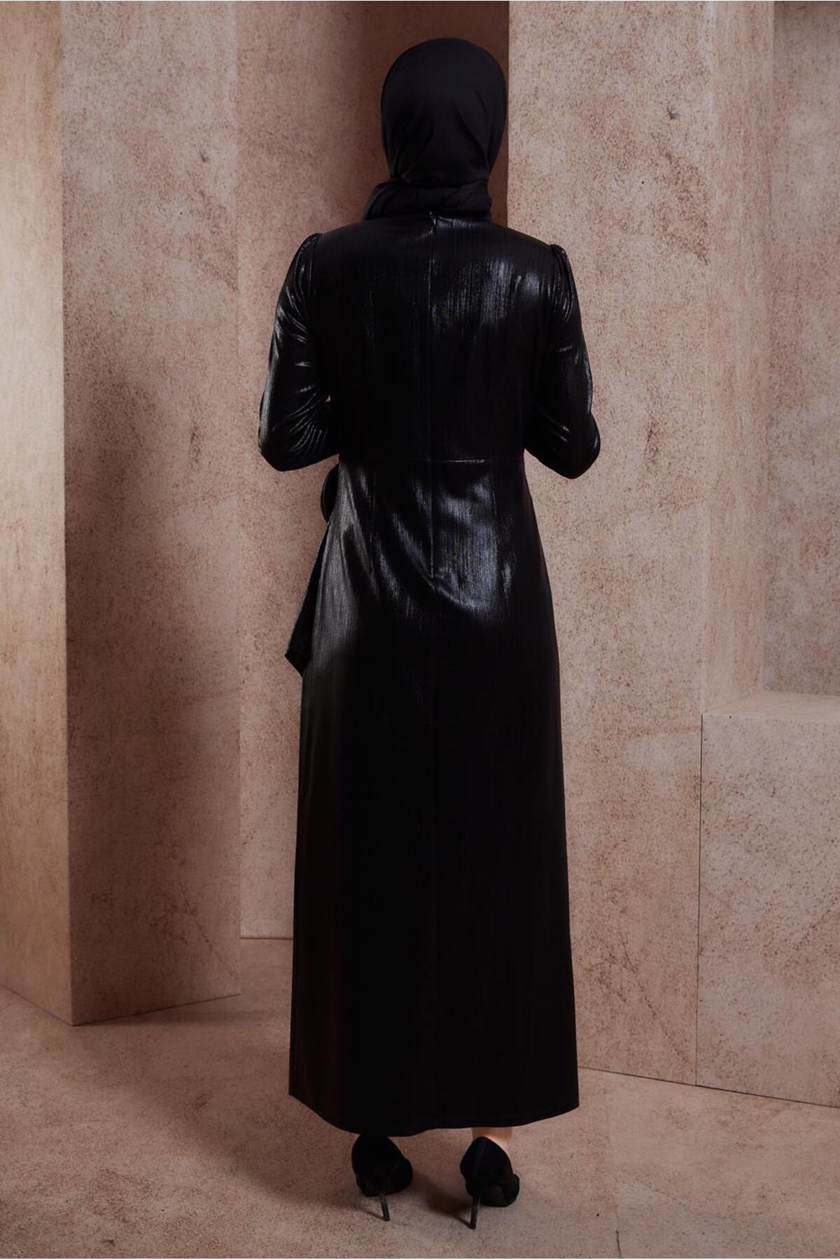 مانتو ابایا زنانه آلوینا | TYCA48C3ADF24305E0 Alvina - Image 3