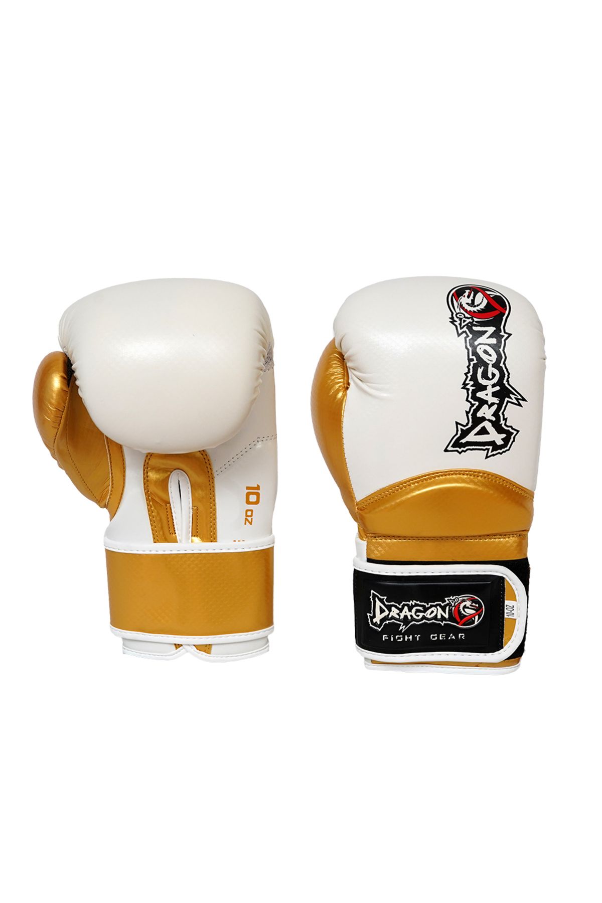 تجهیزات بوکس سفید 30025 P کربن 5 دستکش Muay Thai Glides Kick Boxing Glove 0424 Dragondo