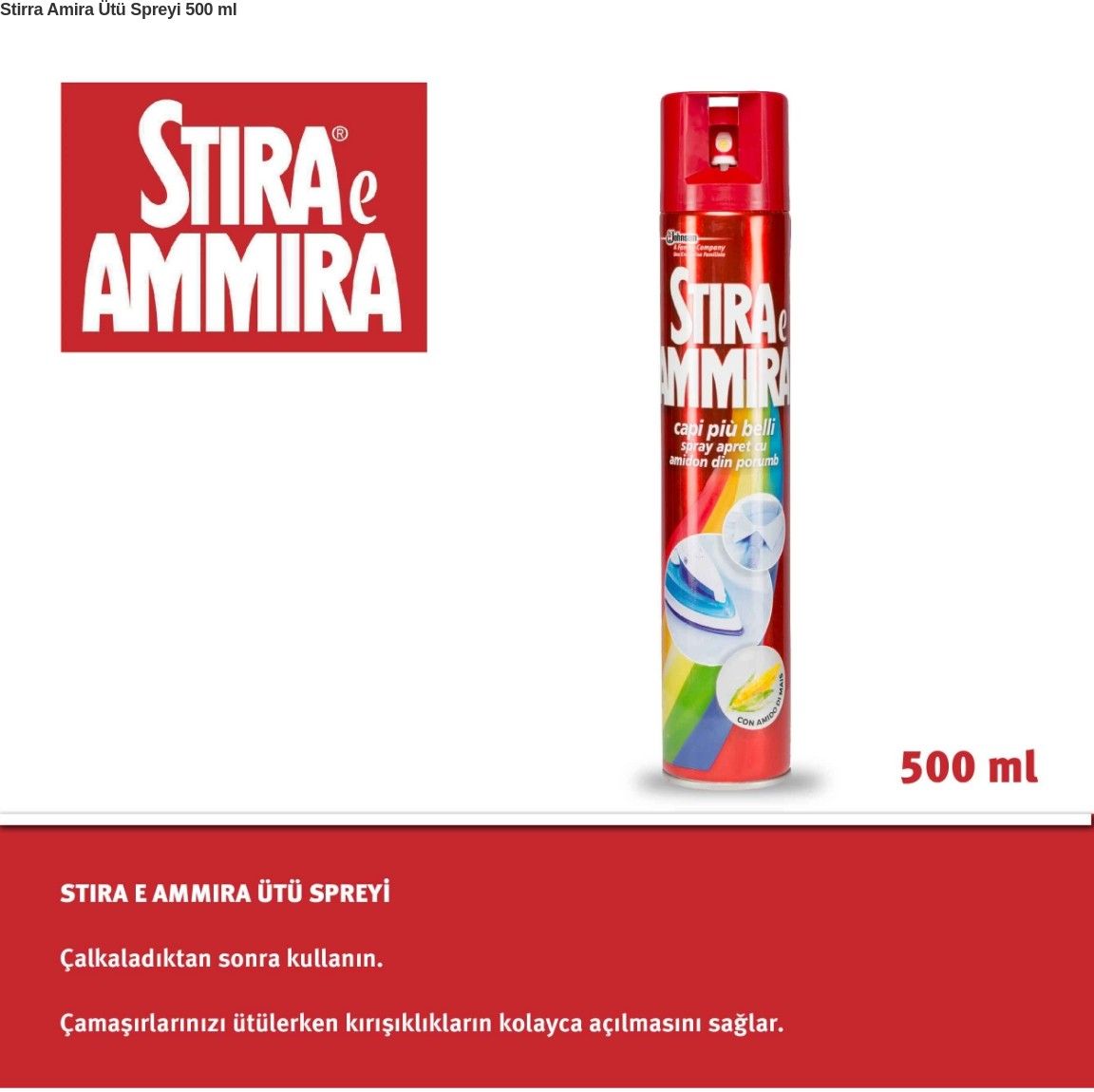 Stira e Ammira Appretto Spray Ml.500