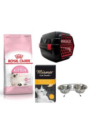 Multi Vitamin 6*15 gr + Royal Canın Kitten 2 kg + Taşıma Çantası + Ayaklı Çelik Mamalık ROYALKİTTENSET1