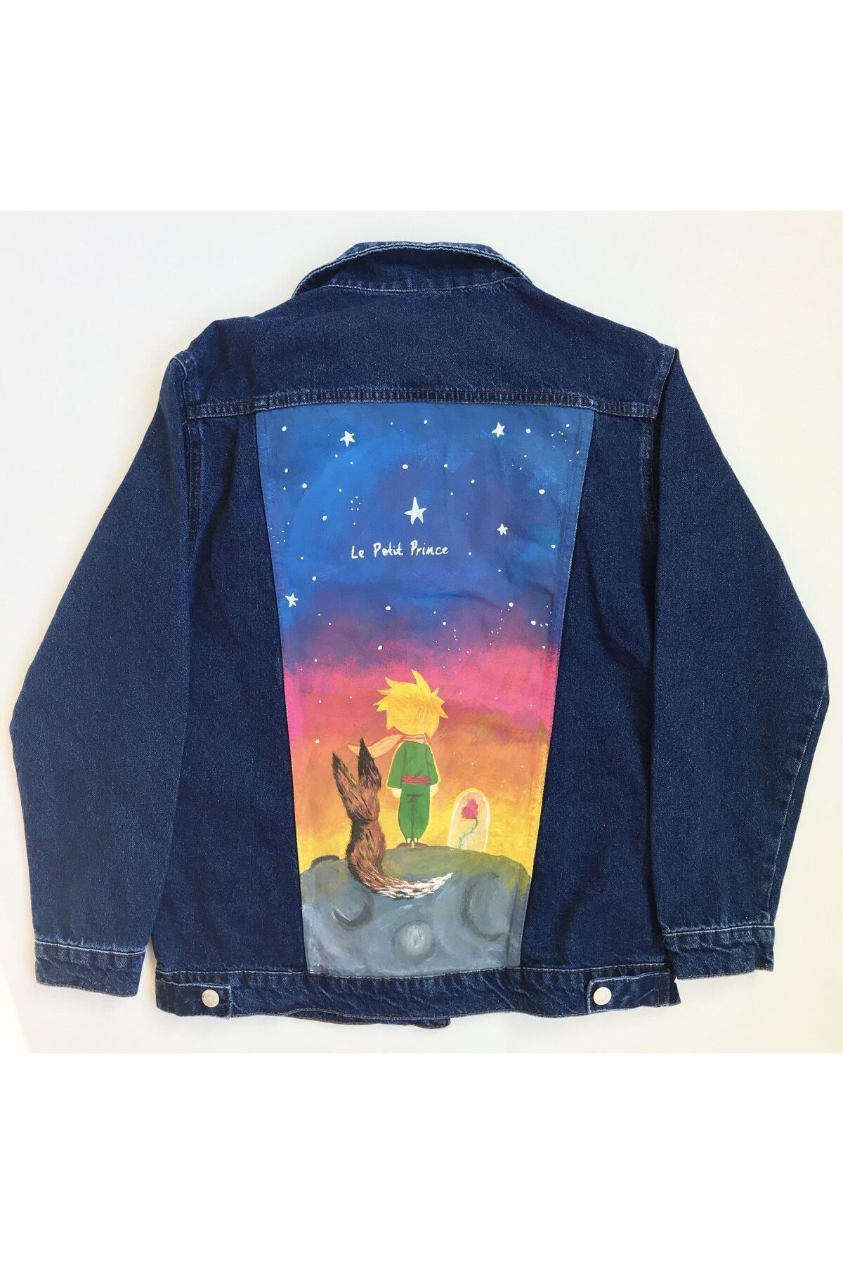 کت جین یونیسکس آبی نیروی دریایی شازده کوچولو Hello Stranger