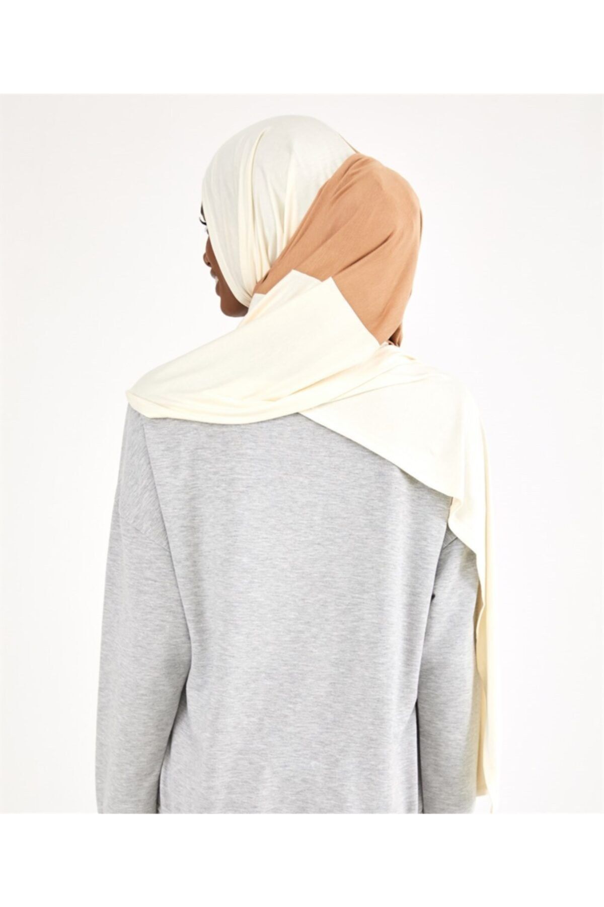 Differenza-Two Color Combed Shawl İsetru 3