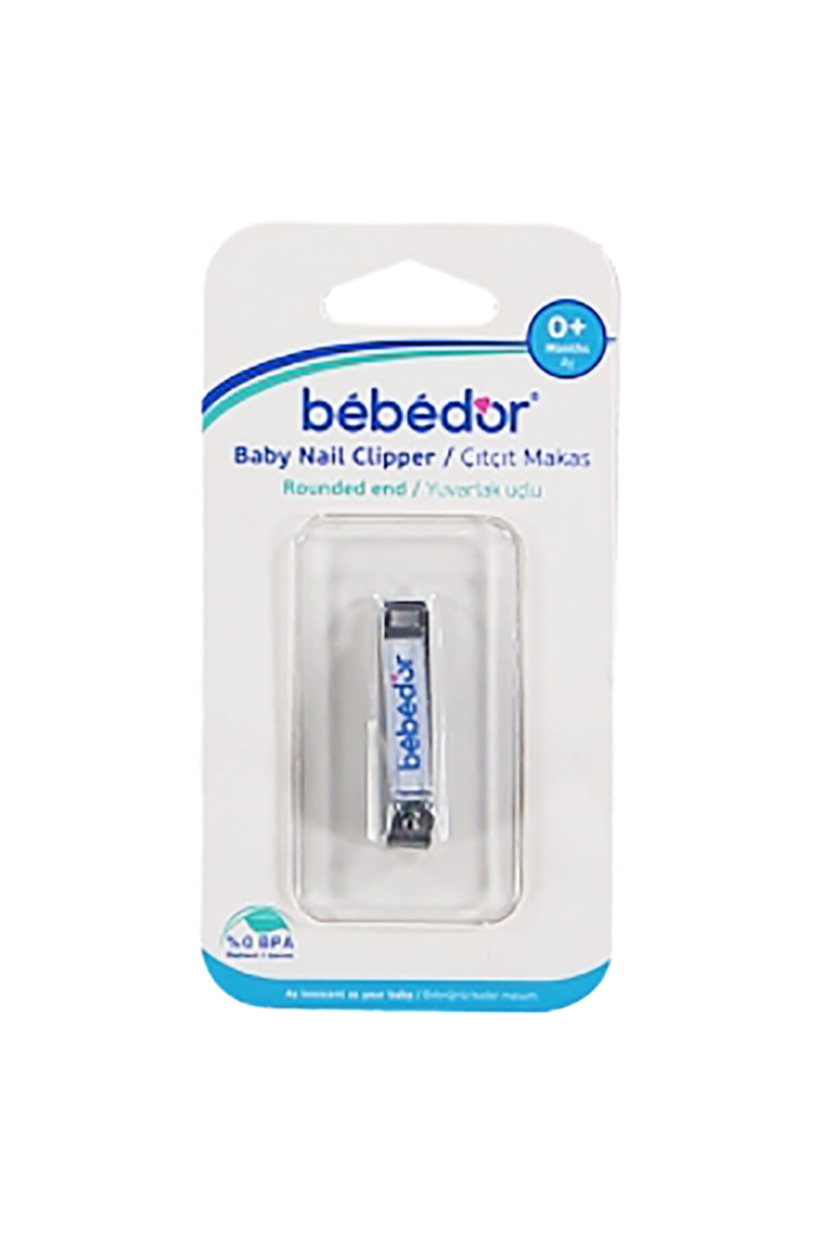 Bebedor Bebek Tırnak Makası - Yuvarlak Uçlu - Bpa Içermez fotoğrafı 3 (önizleme)