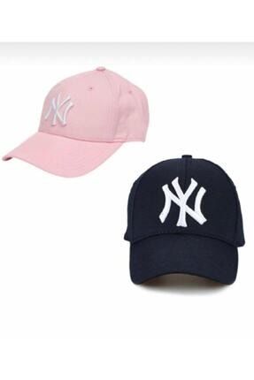 Unısex 2'li Ny Baskılı New York Şapka ny1
