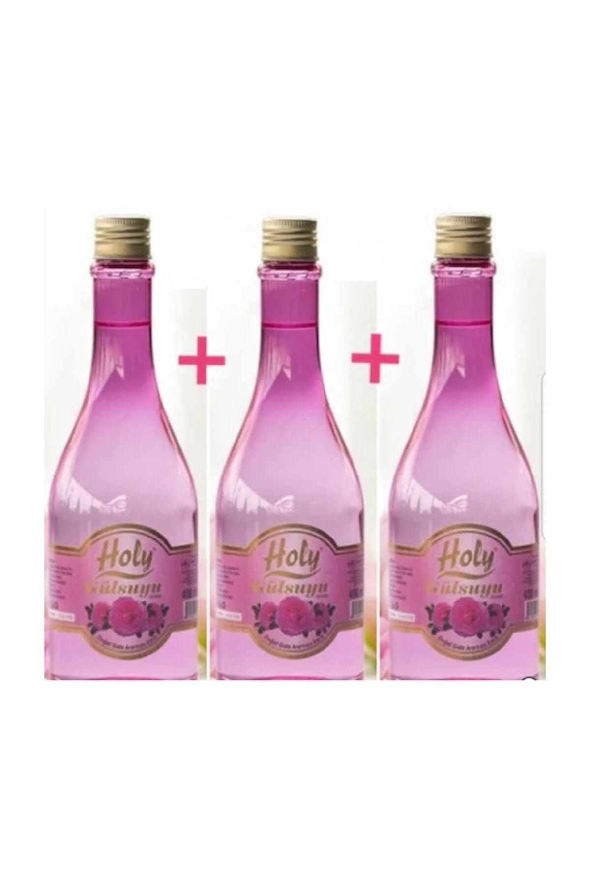 Holy Pamuk Holy / Cocky Gül Suyu 400 ml Gülsuyu X 3 Adet