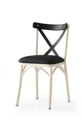 Kumaş Salon Ve Mutfak Sandalyesi Metal Ayak 4 Adet Siyah Kurulu Gönderilir P12813S6925