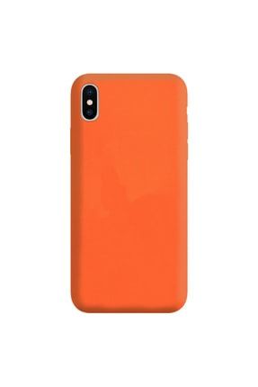 Iphone X Lansman Turuncu Renk Telefon Kılıfı IPXLN