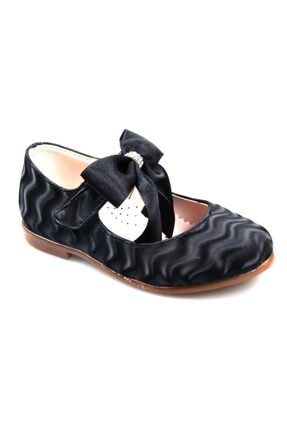 Kız Çocuk Siyah Günlük Babet Ayakkabı PPC01707