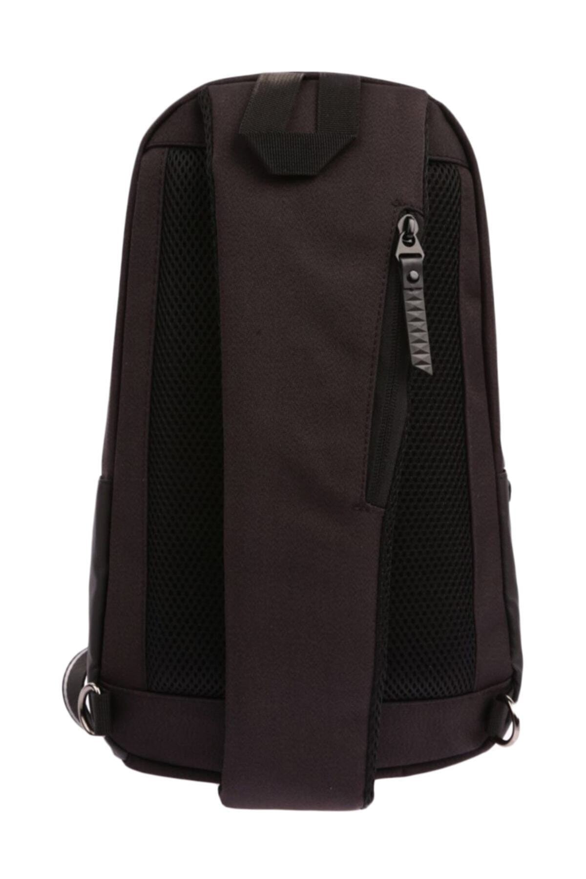 Unisex Siyah Cross Body Bag Sırt Çantası Ççs31194