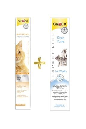 Multivitamin 100gr + Kitten Paste Kalsiyum Yavru Kedi Vitamin Macunu 50gr Ct-101117