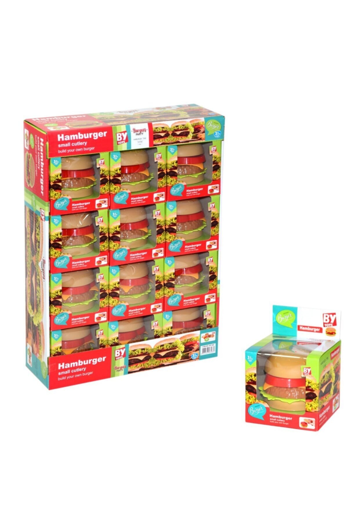 Genel Markalar 566 By Toys, Hamburger / +3 Yaş