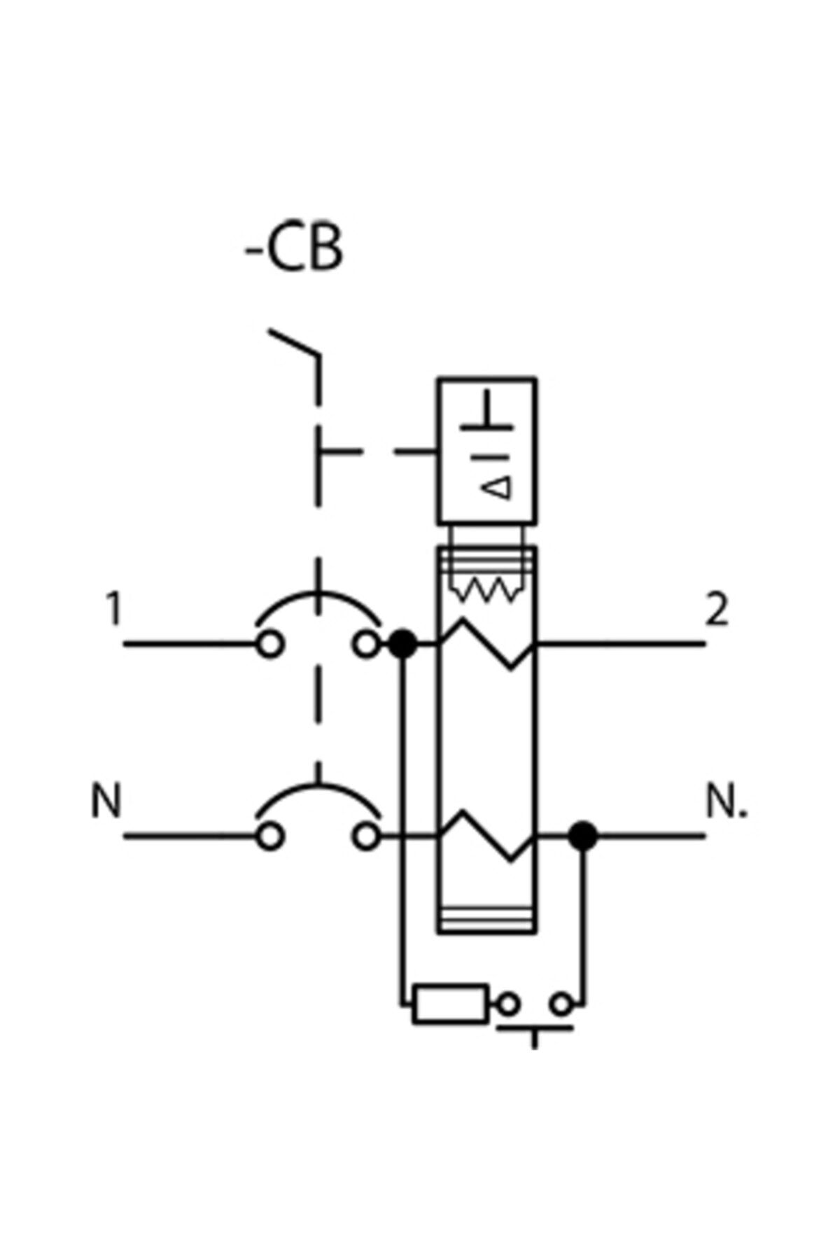Siemens-2x63 Ampere 300ma Fire Protected Monophase Residual Current Relay 4