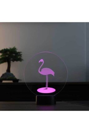 Flamingo Lamba (7 Farklı Işık Rengi) FLM-02-R