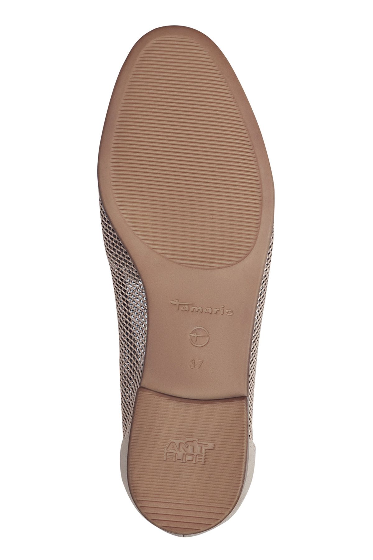 Tamaris-Damen Halbschuhe Slipper 1-24220-42 Beige 418 Ivory Lederimitat/ Textil 4
