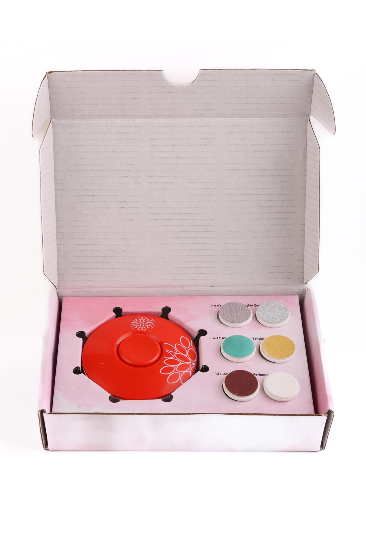 HODAF Yenidoğan Bebek Dönerli Pilli Tırnak Kesme Törpüleme Makinası Tırnak Makası Bebek Bakım fotoğrafı 4 (önizleme)