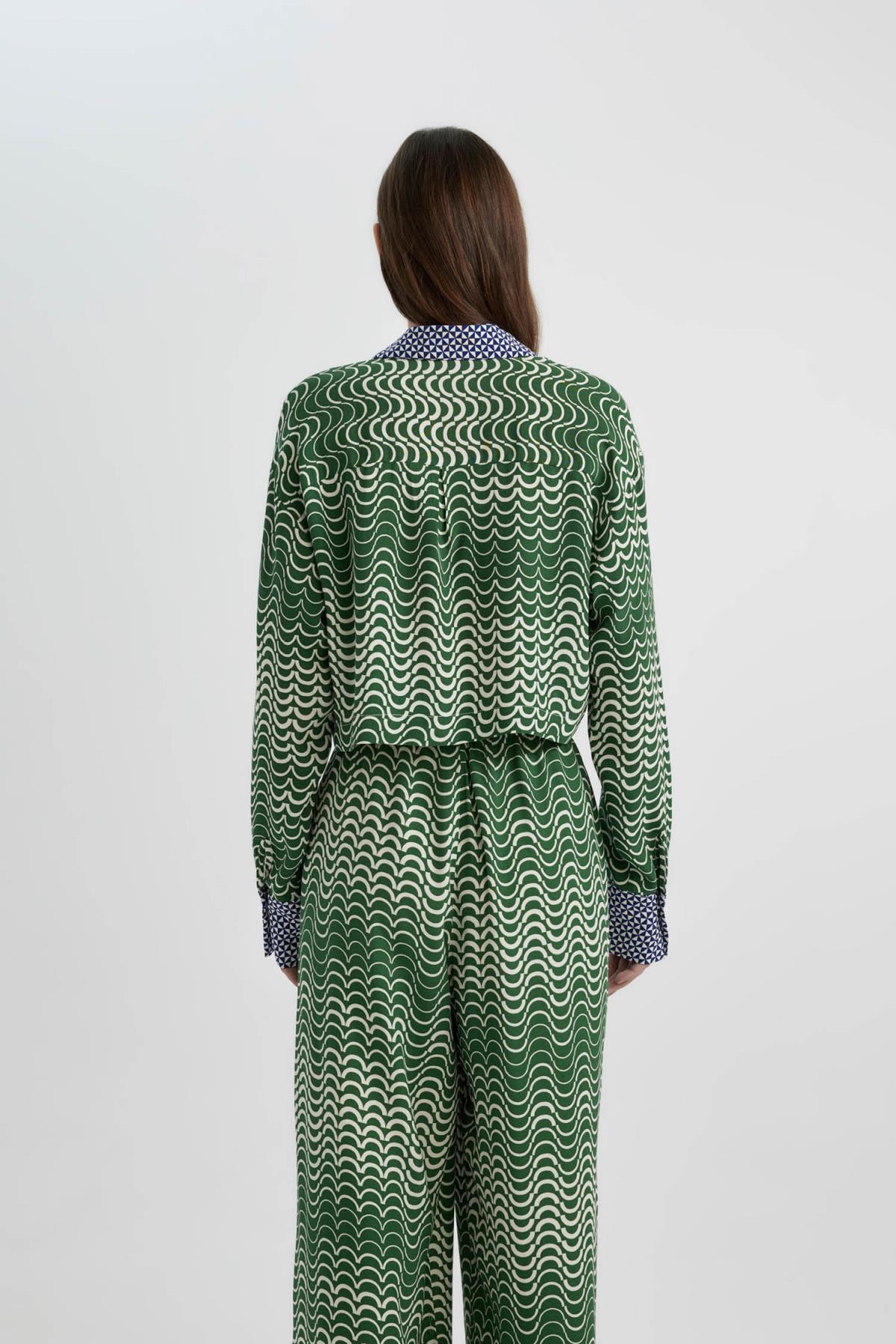 شومیز زنانه دفاکتو | C6192AX24SM Defacto - Image 5