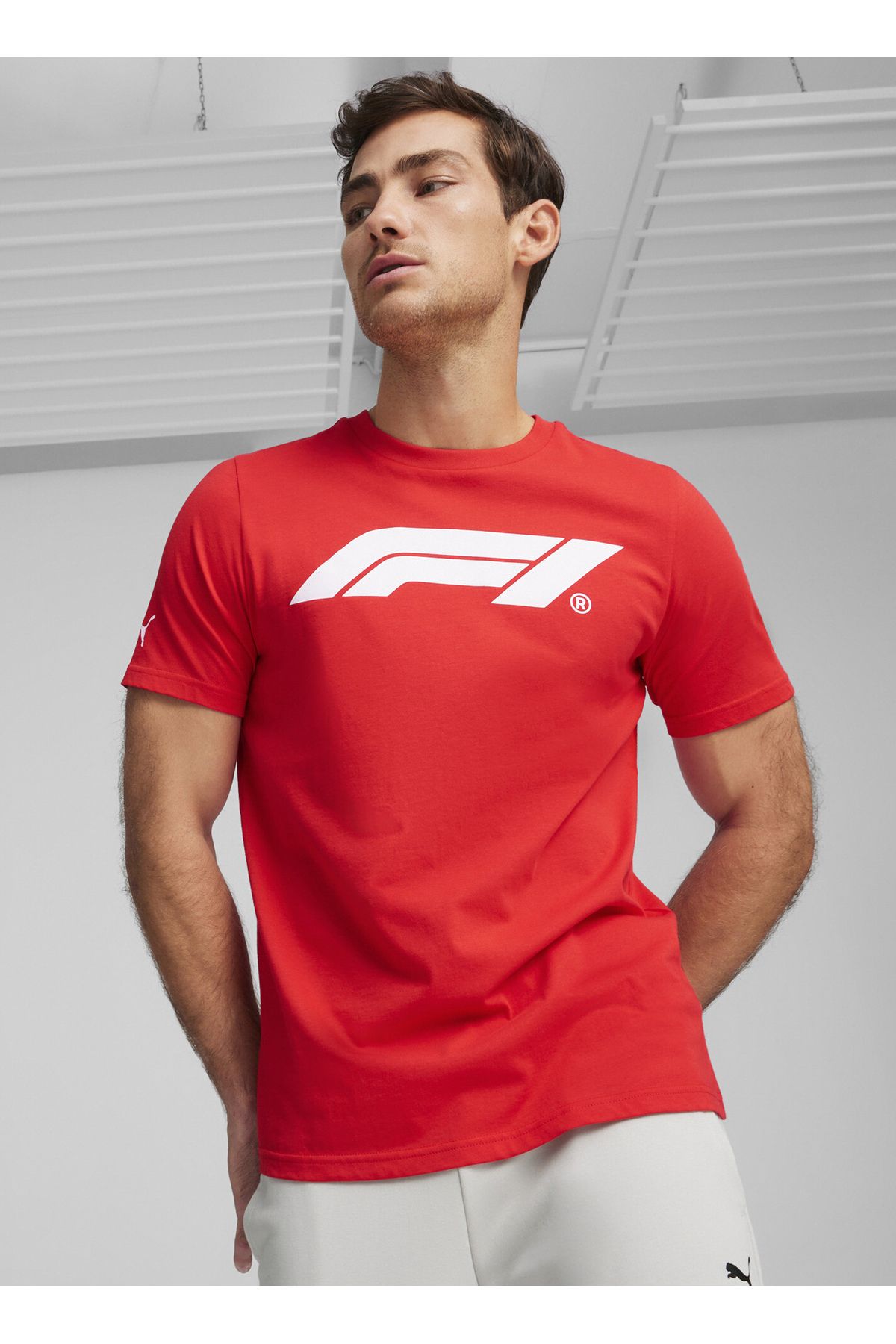T shirt puma uomo rosso discount