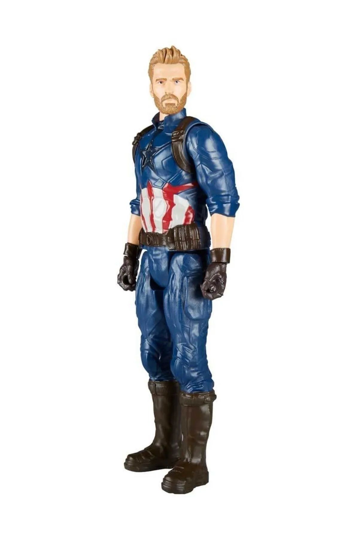 Brother Toys-Toy Captain America Titan Hero Series Figure Avengers Captain America 30 Cm 2