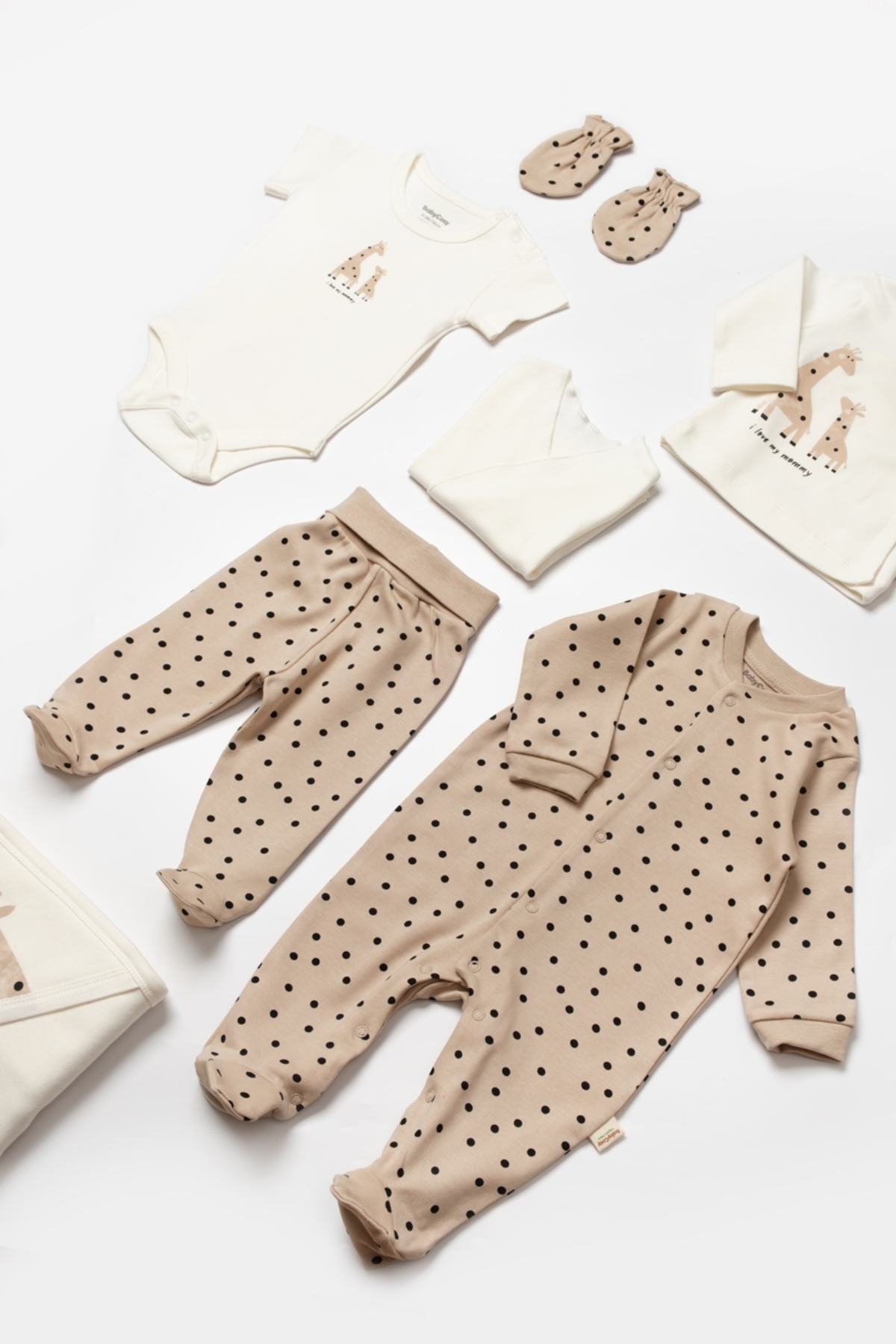 ست نوزادی پسرانه – دخترانه اکرو BabyCosy Organic Wear | enbacsy5112 اورجینال - تصویر 7