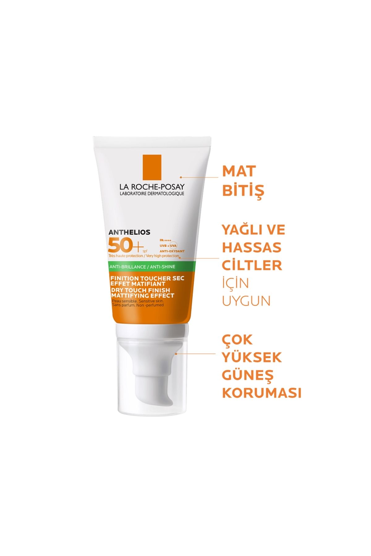 La Roche Posay-Anthelios Uvmune400 - SPF 50+ Matte Finish Sunscreen for Oily Skin 50 ml 1